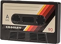 Vista 10 de Crosley CR3045BK-CS Cassette Tape Portable Wireless Bluetooth Speaker, Classic Black