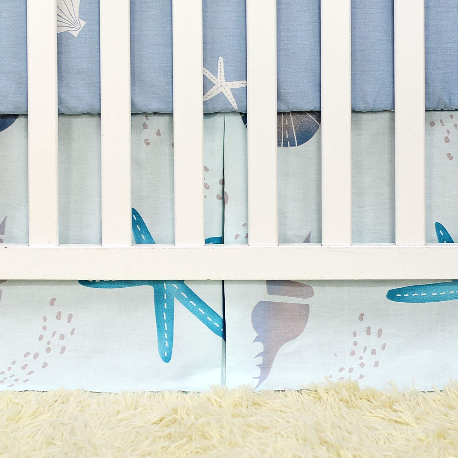 starfish crib bedding