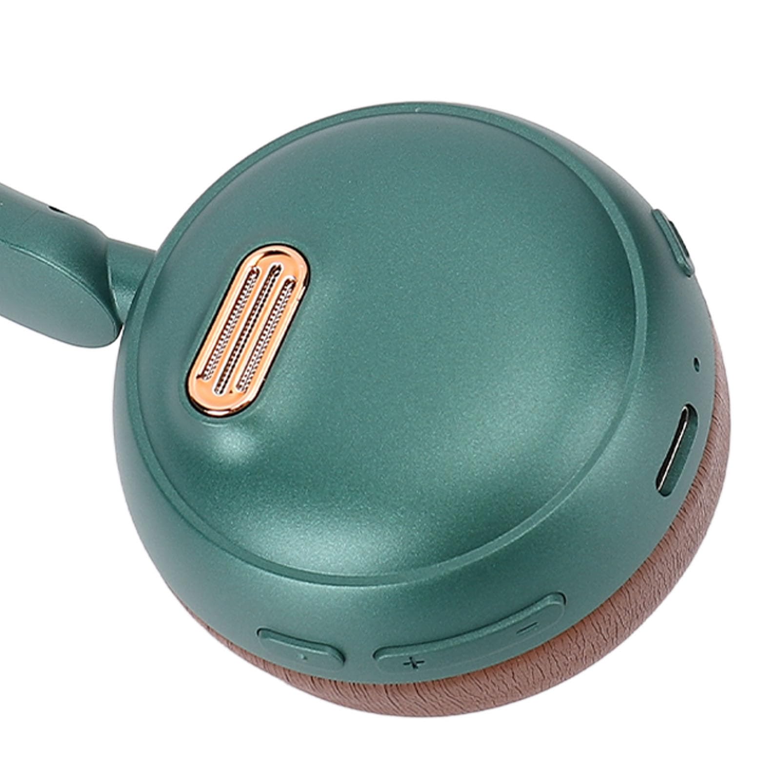 Cuffie Bluetooth 5.4 retrò con Cancellazione del Rumore (Verde)