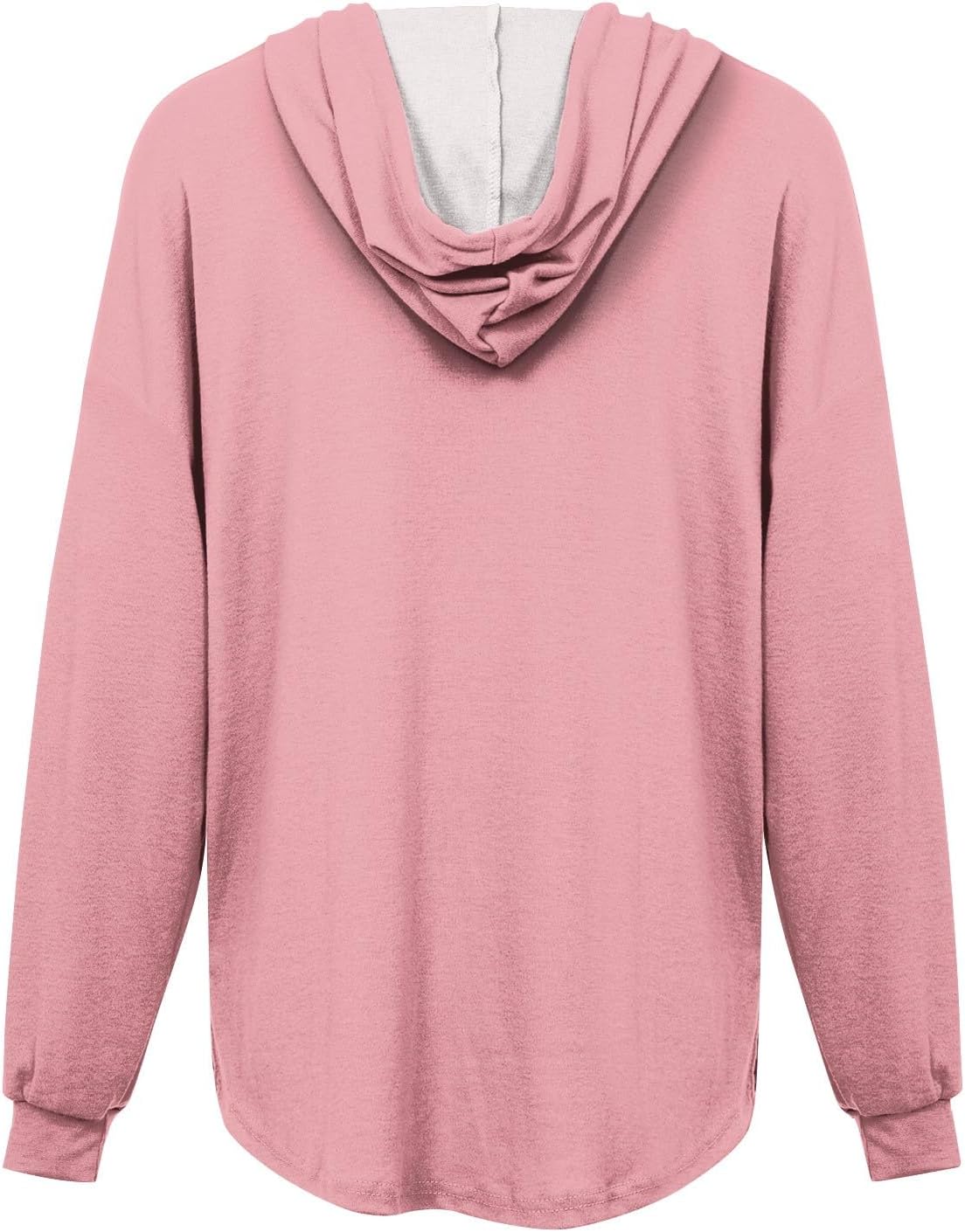 Women's Hoodies, Long Sleeve Casual Sweaters Tops Drawstring Sweatshirts Pullover with Pocket, S-2XL