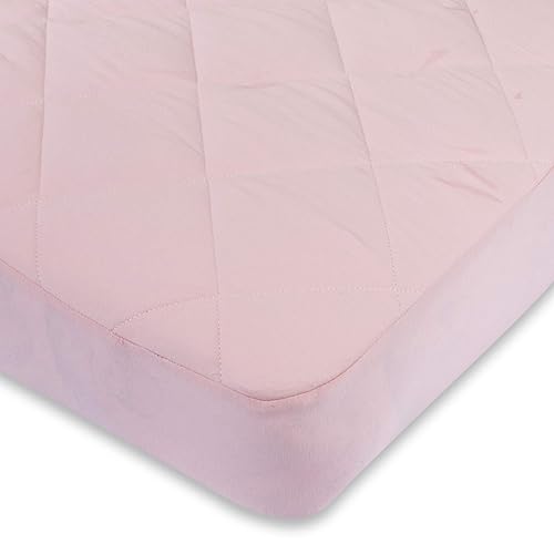 Miniatura 6 de Ely's & Co. Sábana acolchada de algodón impermeable pendiente de patente  Sábana para cuna pequeña  Funda de colchón todo en uno y sábana acogedora,