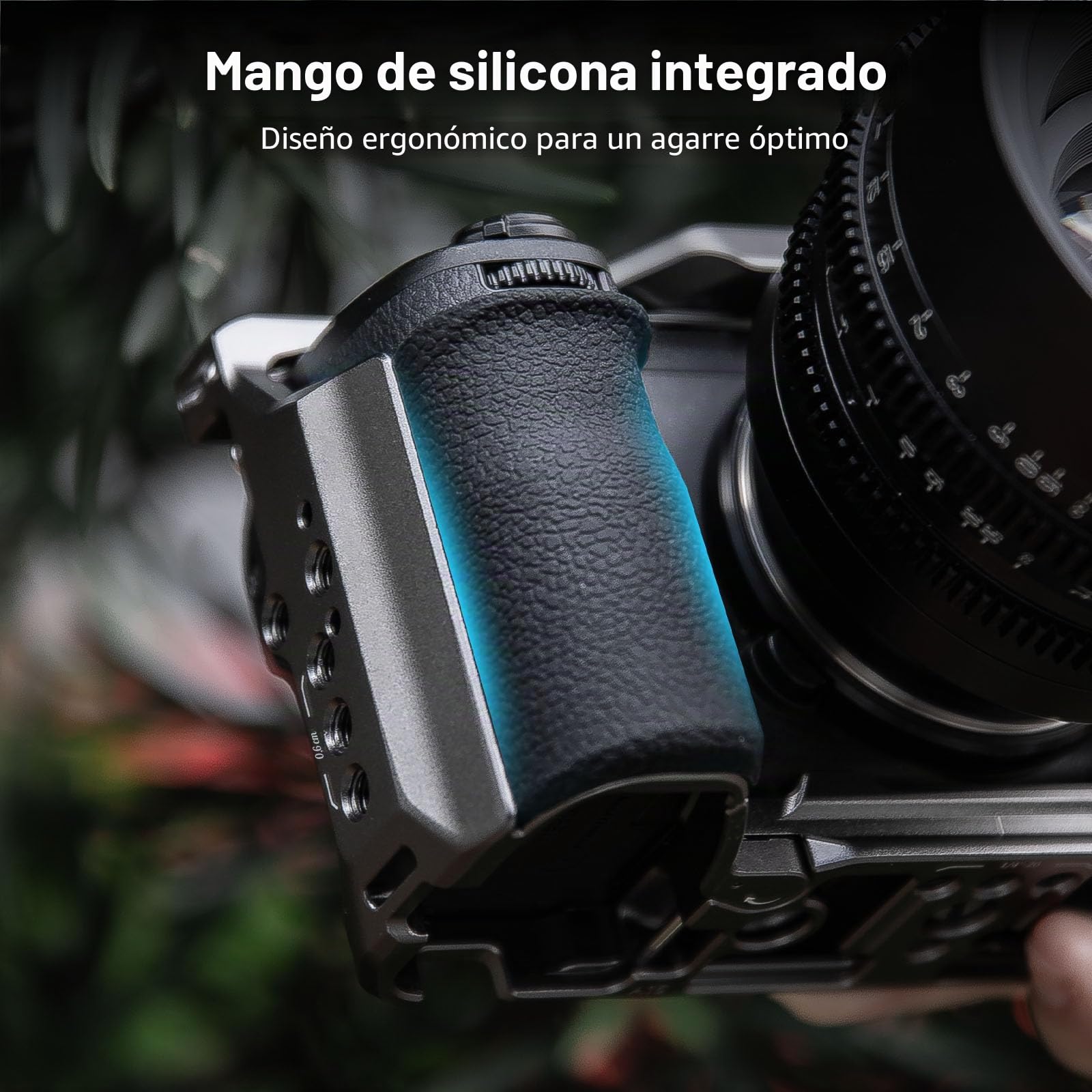 SMALLRIG Hawklock Kit de Jaula de Liberación rápida para Sony Alpha 6700 Cage, con Múltiples Interfaces de Montaje y Placa de Liberación Rápida Incorporada Placa para Arca-Swiss y Riel NATO - 5060