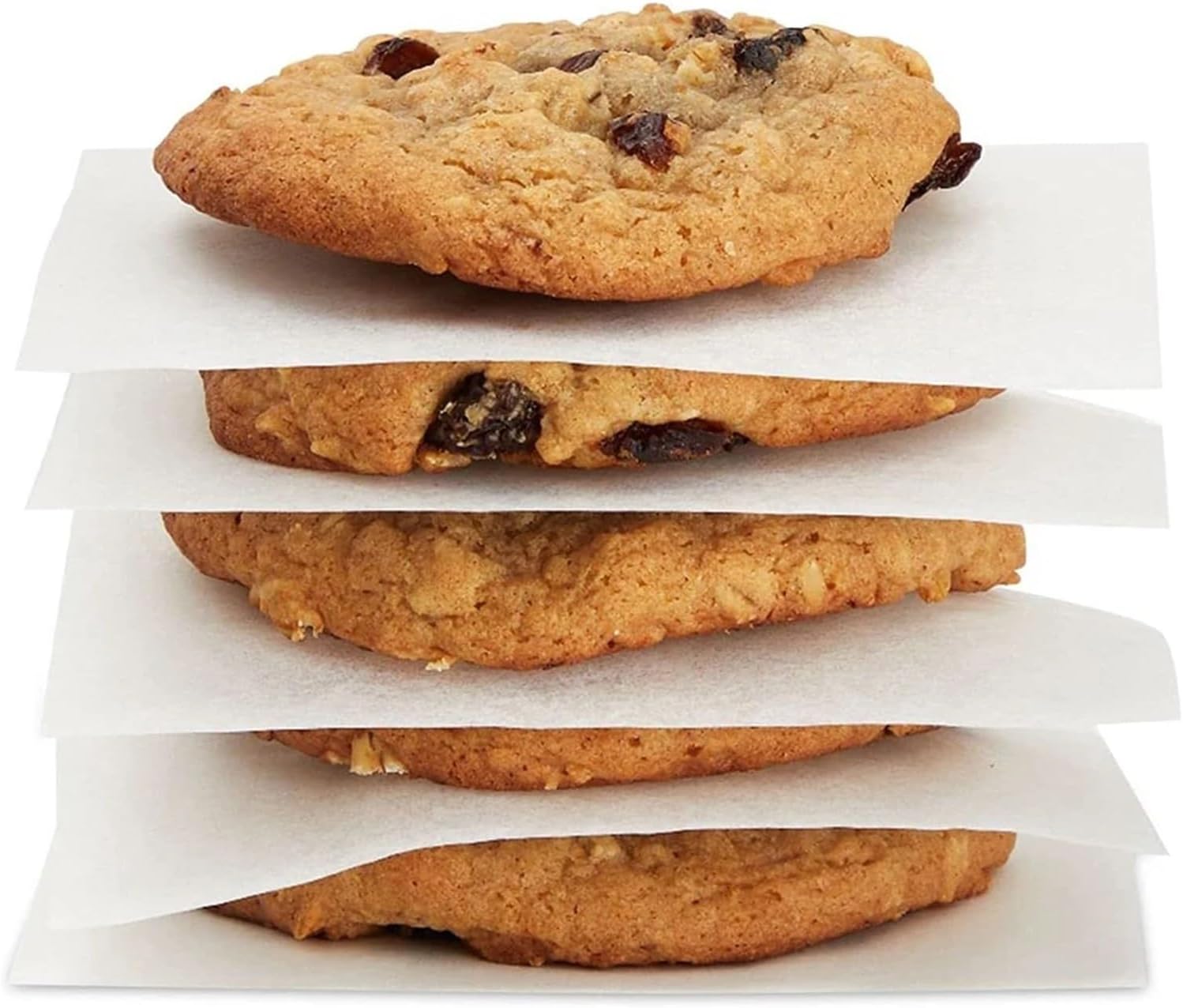 500Pcs Baking Paper Parchment 4x4 Inch Nonstick Square Patty Sheets For Biscuits Cookies Burger Press