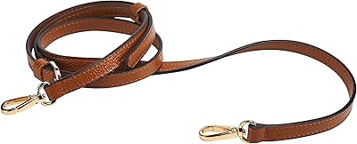 Live Up Full Grain Genuine Leather Adjustable Replacement Strap for Cross Body Bag Purse, 43-51 Inches