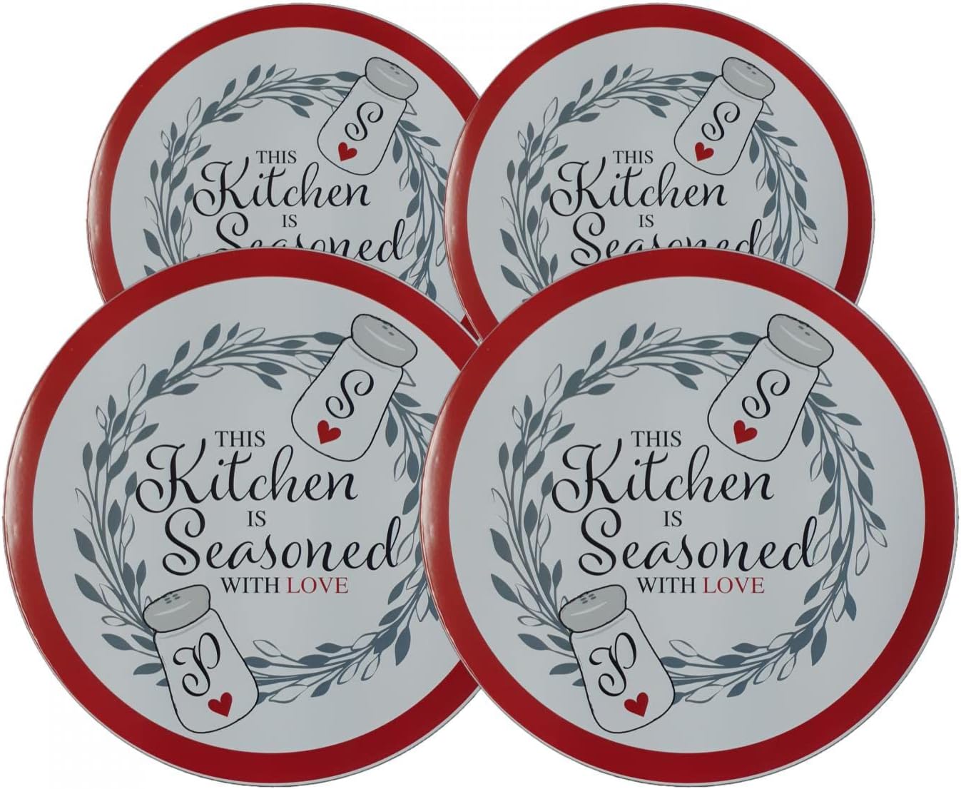 Electric Stove Top Burner Cover Set of 4, Functional and