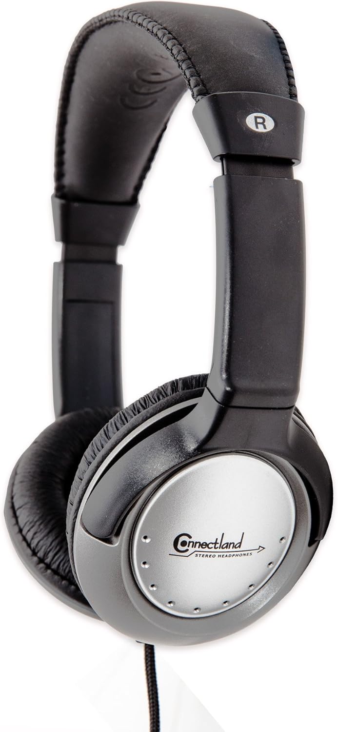 Connectland CL-CM-502 Headset - Stereo - Over-the-head - Binaural - Ear-cup - Mini-phone