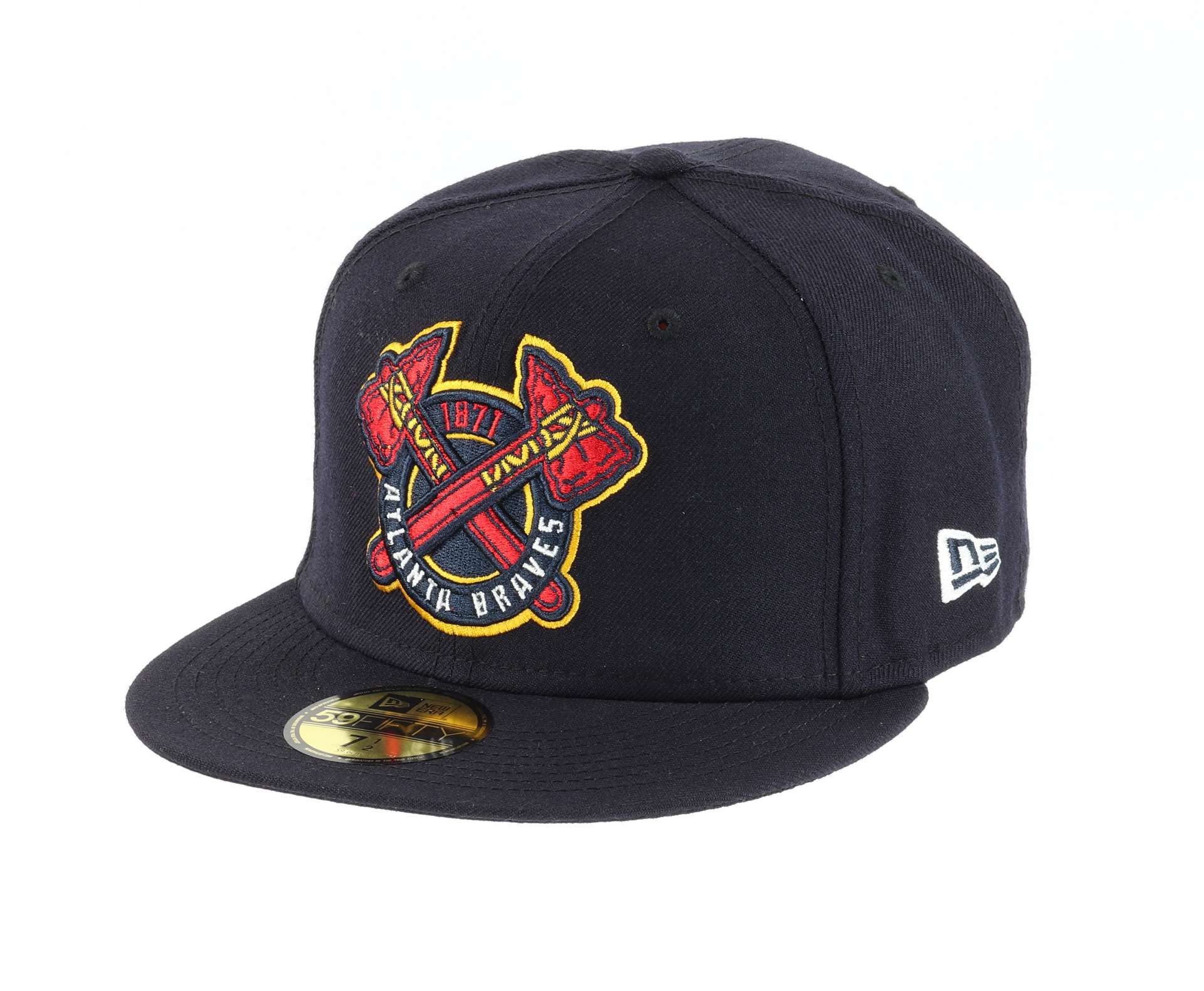 New Era Atlanta Braves MLB 1871 National Association Navy 59Fifty Basecap - 7 3/8-59cm (L) โ image 1