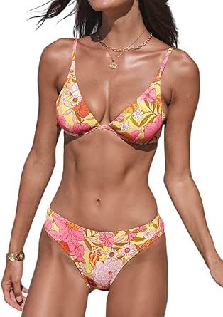 Cupshe SET - Bikini - dark brown/donkerbruin