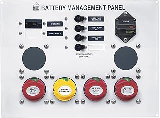BEP Battery Management Panel with Single Engines