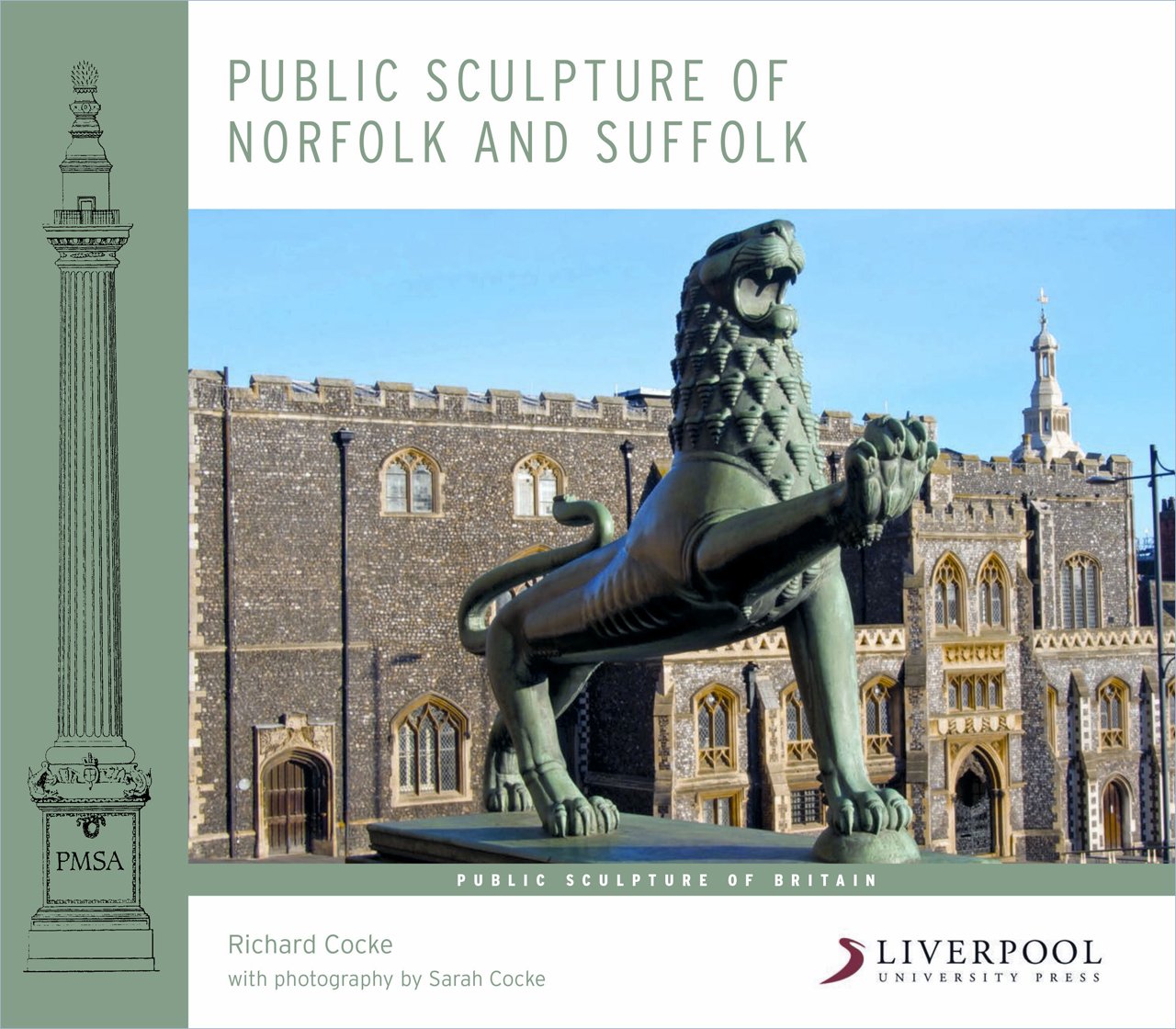 Public Sculpture of Norfolk and Suffolk Beau Livre d'Art de Collection Relié