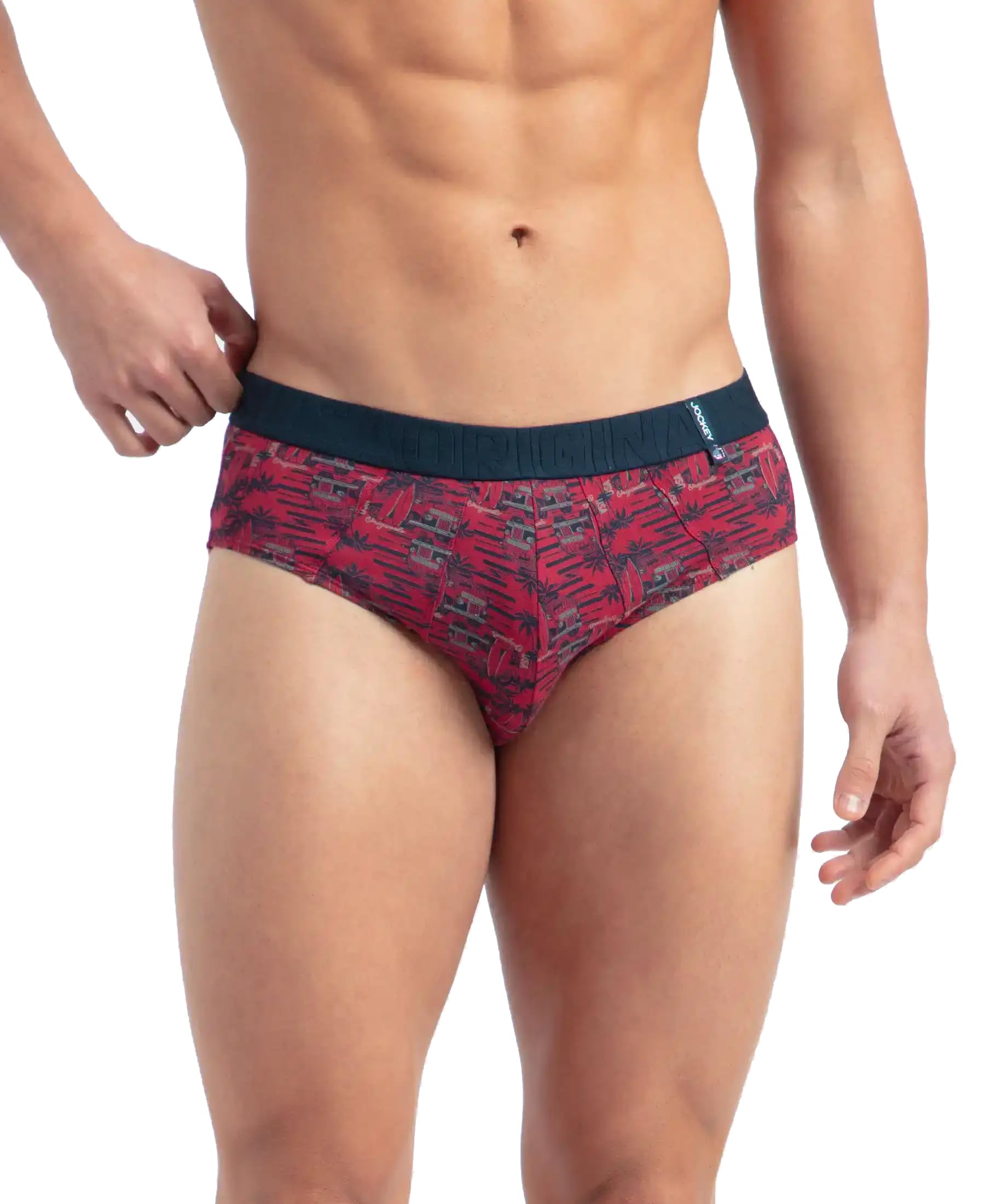 Men's Cotton All Over Print Boxer Briefs-image-17