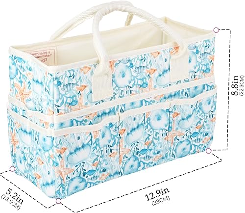 Vista 71 de qianshan Bolsa organizadora de manualidades con múltiples bolsillos, organizador grande de almacenamiento de arte con asas para arte, manualidades