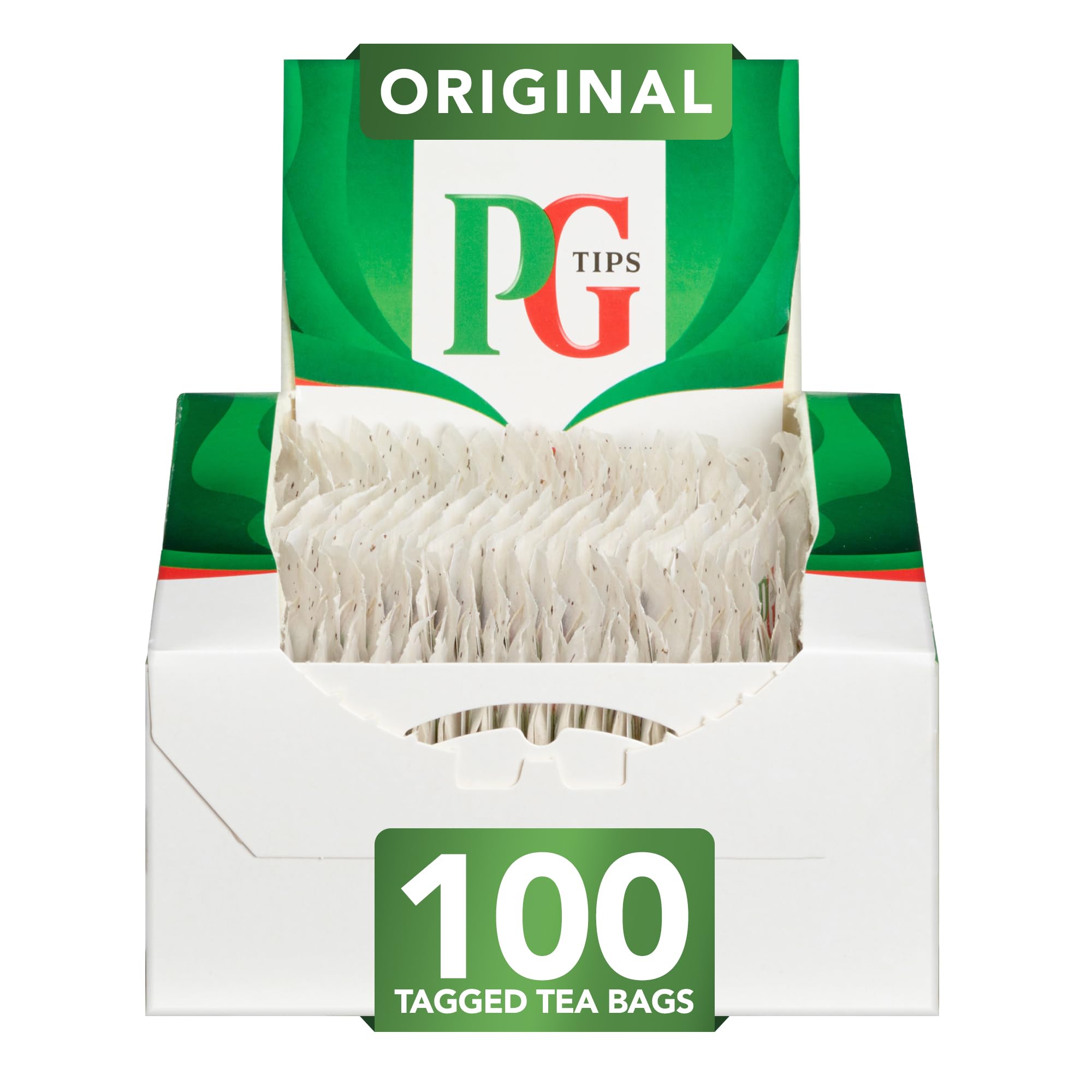 Original | 100 Black Tea Bags Bulk | One Cup | String & Tagged | Refreshing & Flavourful | Ideal for Office Breaks & Catering, Celebrations, Afternoon Tea | Plant Based Biodegradable Teabags