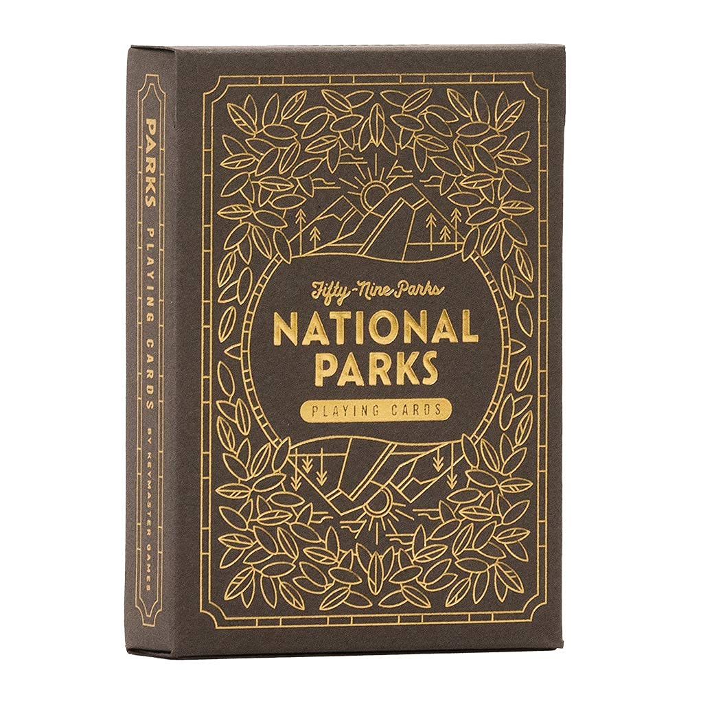 Amazon.com: Keymaster Games Parks Playing Cards: Brown Deck Featuring 12 National  Park Illustrations on Premium USPCC Cards : Toys & Games