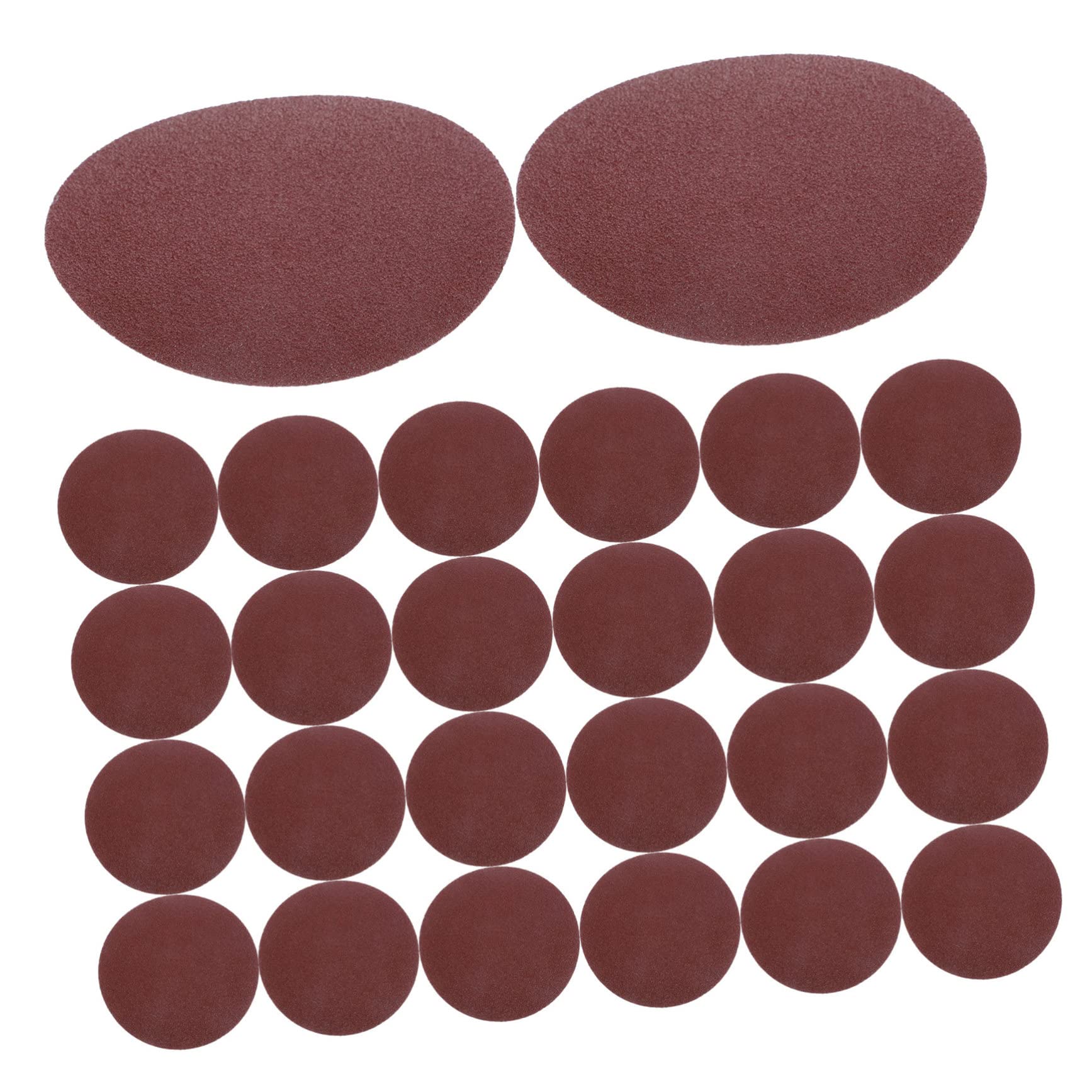 SOLUSTRE Sandpaper for Crafts 100pcs Round Sanding Discs Wet Dry Sandpaper Fine Grit