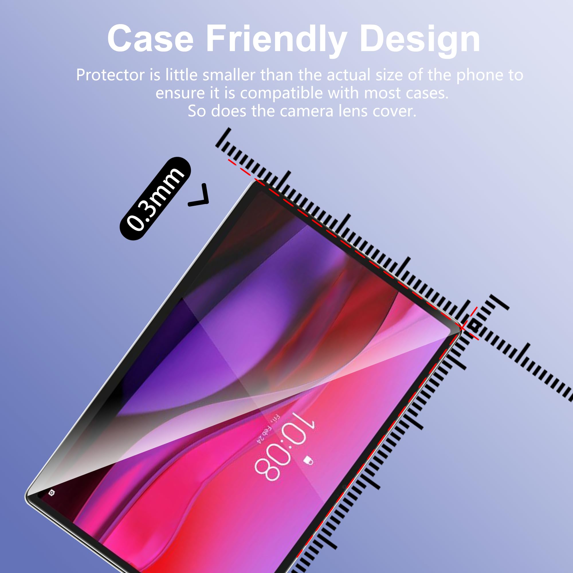 PELLICOLA PROTEGGI SCHERMO IN VETRO TEMPERATO PER LENOVO VIBE P1