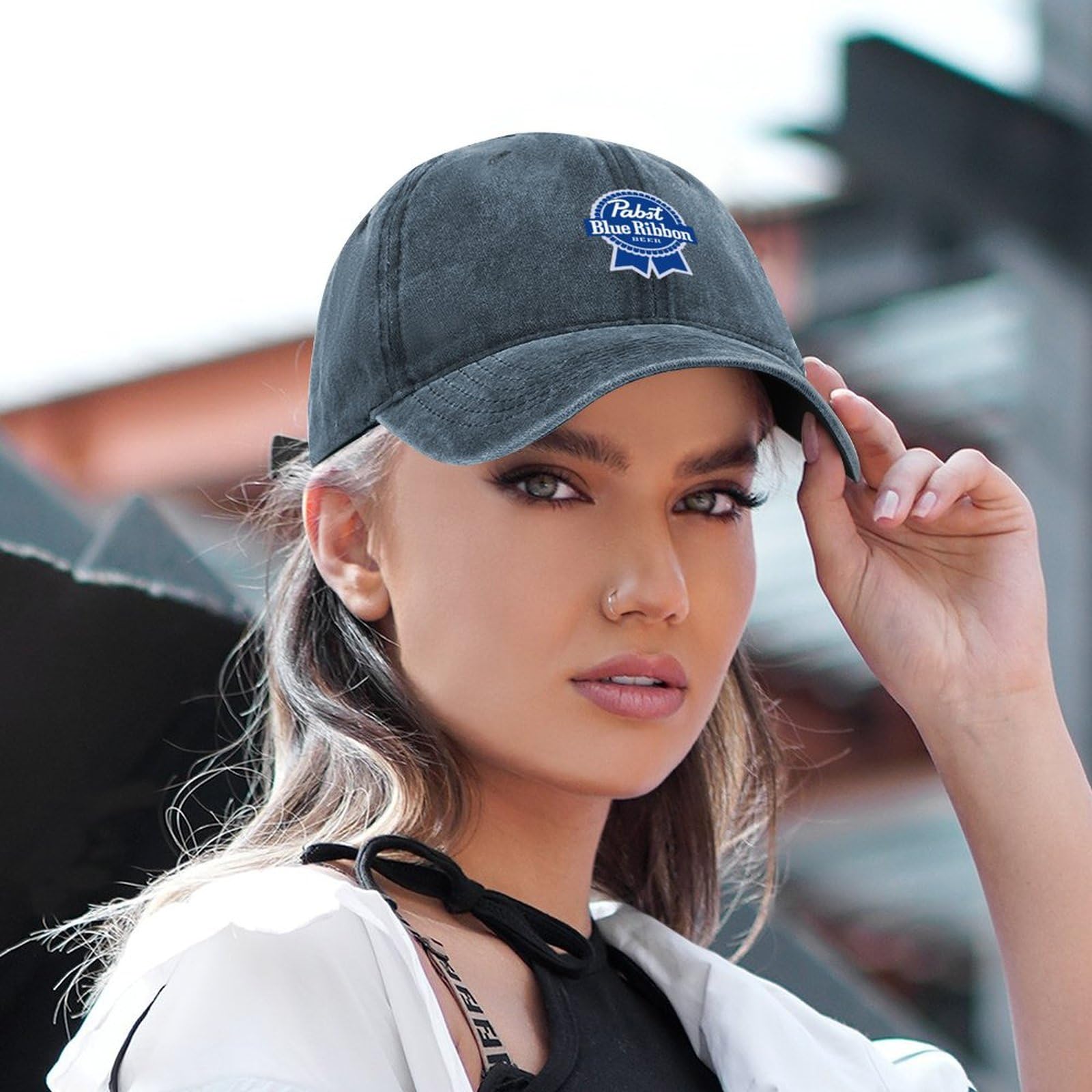 Amazon.co.jp: パブストブルーリボン キャップ メンズ レディース 帽子