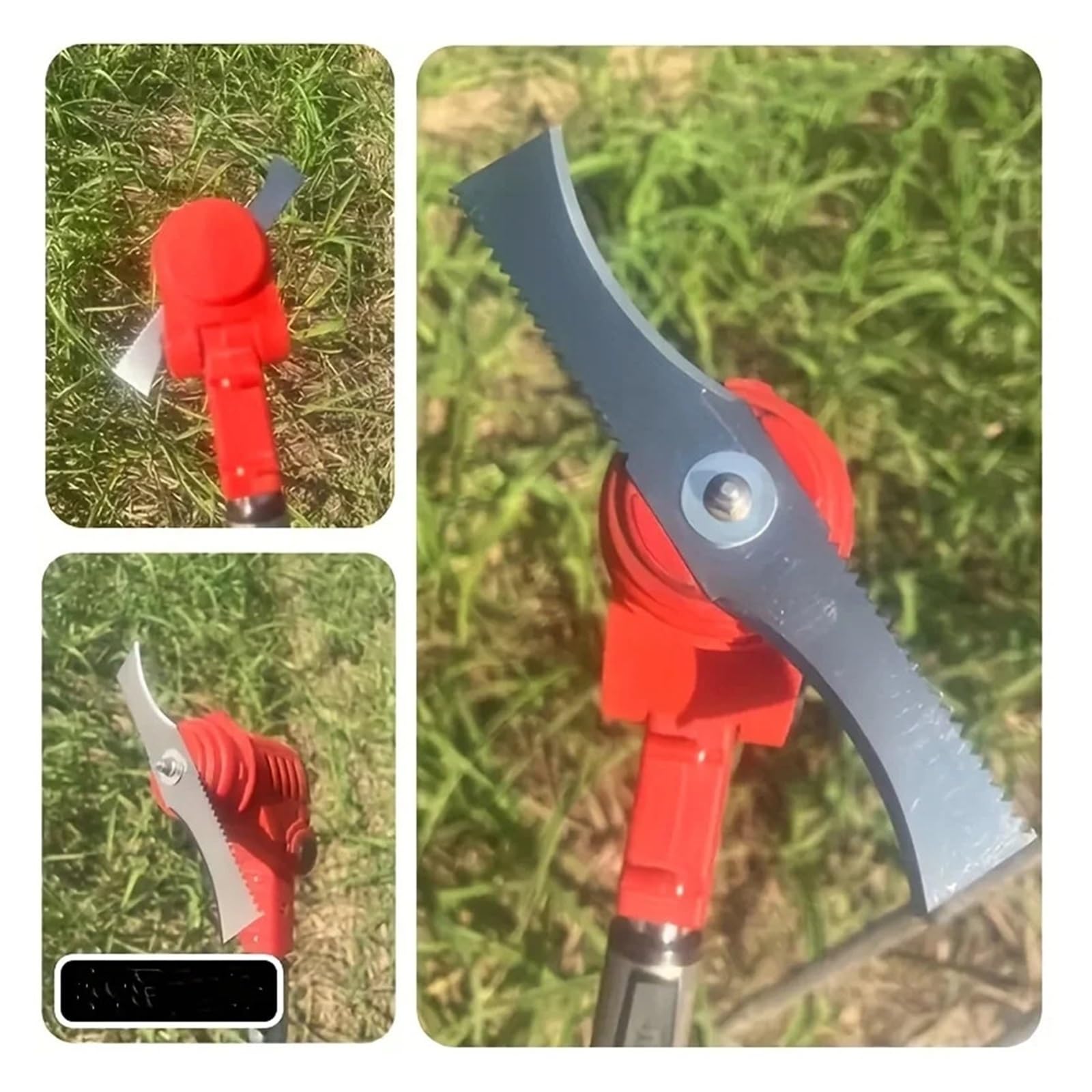 Genérico 2 Cuchillas de Repuesto de 200 mm for cortacésped, Cabezal de Corte Universal de Metal, Accesorios for Herramientas de jardinería.
