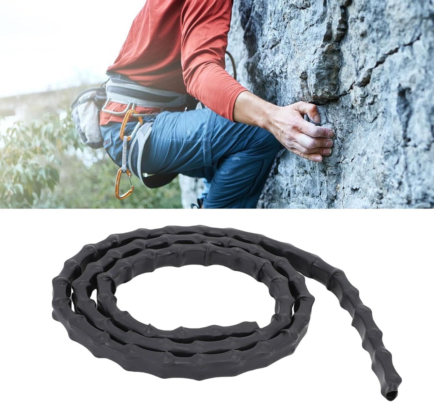 TOPINCN Climbing Accessories Aluminum Alloy Climbing Stand Chain and Cover Replacement for Climber Stands Suitable for Various Needs, ensuring Safety and Reliability
