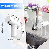 Vista 2 de W One Gear - Dispensador de jabón automático sin contacto para fregadero de cocina (con botella)