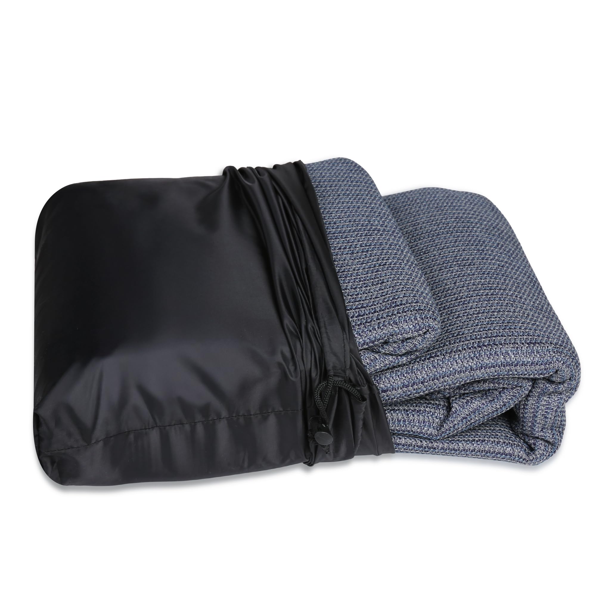 your GEAR Toskana HDPE Vorzeltteppich 300x400cm – Robuster wetterfester Outdoor Teppich, atmungsaktiver Zeltteppich, vielseitig für Camping, Balkon, Picknick, mit Tasche & D-Ringen – Camping Zubehör
