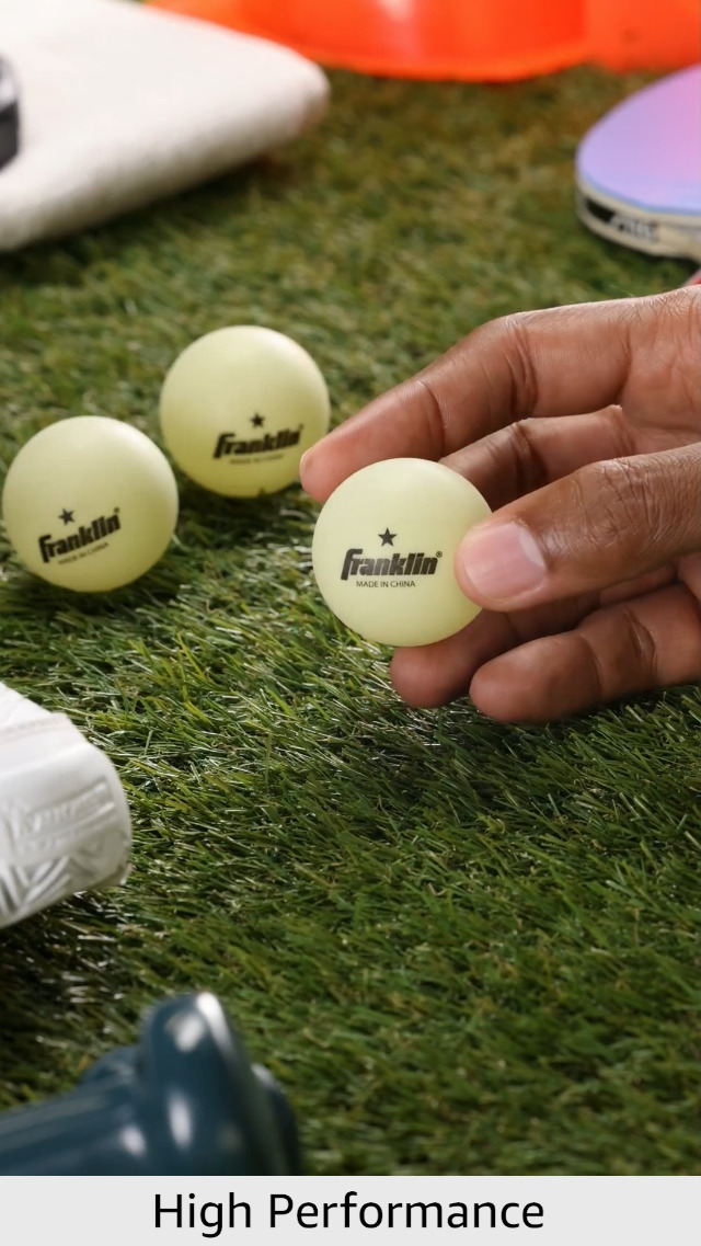 Amazon.com : Franklin Sports Glow in the Dark Ping Pong Balls