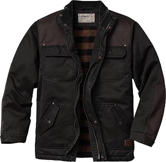Legendary Whitetails Mens Barn Chore Coat Vintage Waxed Cotton Water Resistant Work Jacket