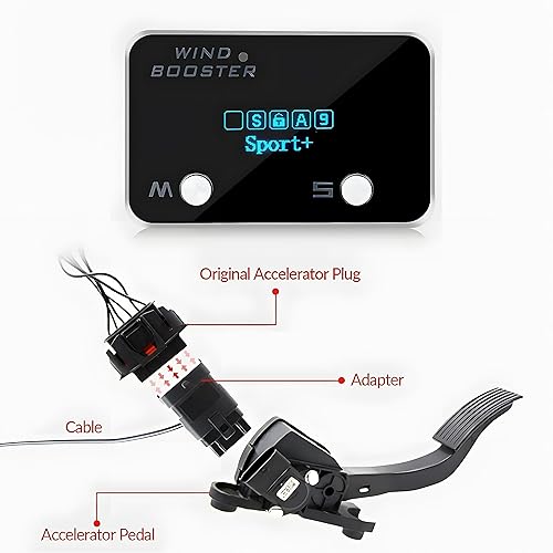 Miniatura 6 de Controlador de respuesta del acelerador compatible con Ford F150Raptor (2011-2021) Mustang Ford Trucks F150 F250 350 (2011-más reciente) 9 modos de