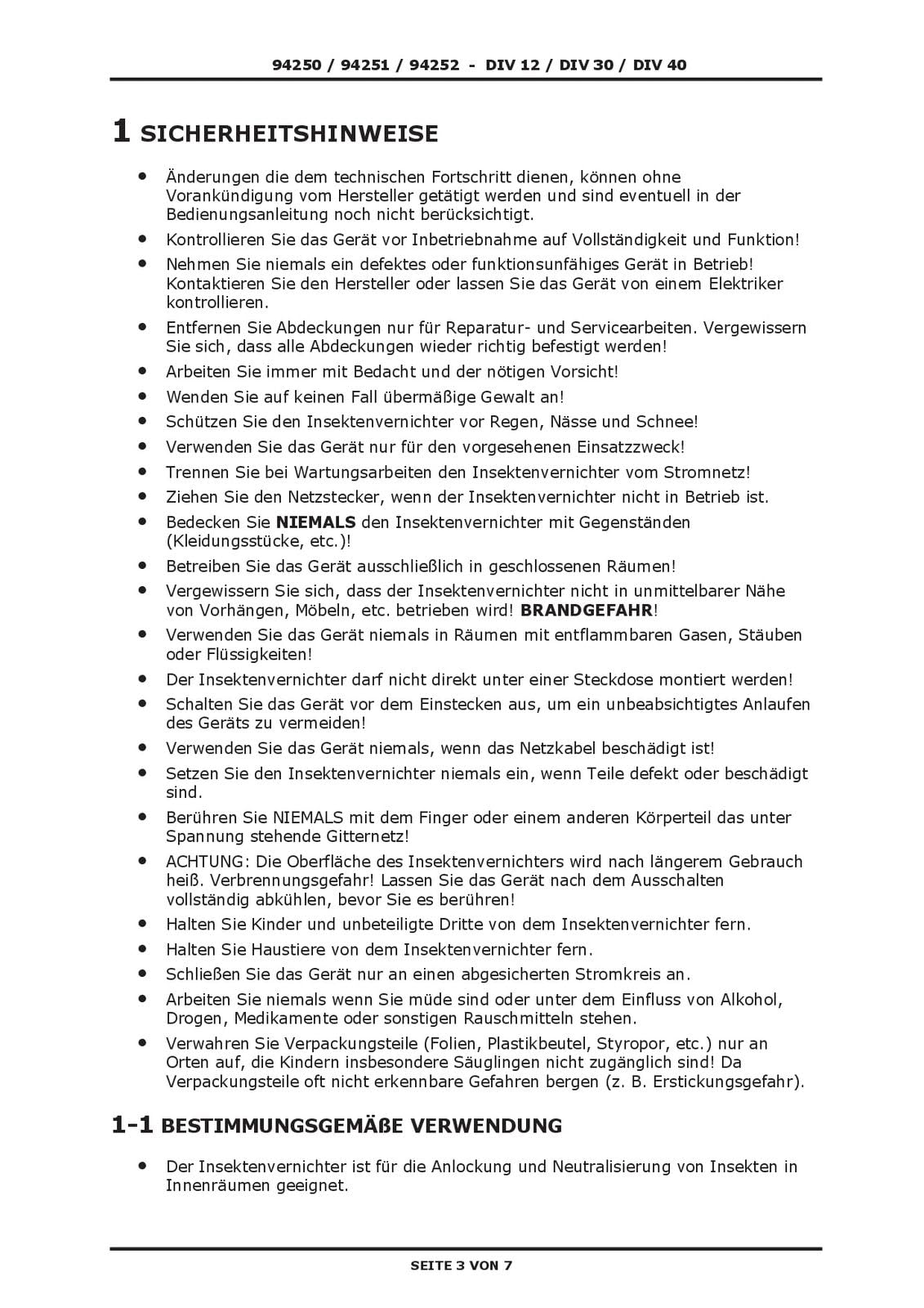 DEMA Insektenvernichter 40 W – Insektenlampe, Insektenfalle, Insektenkiller, Fliegenfalle – effizient, langlebig, sicher – für Haus, Terrasse, Garten, Balkon, Küche, Innen- & Außenbereich