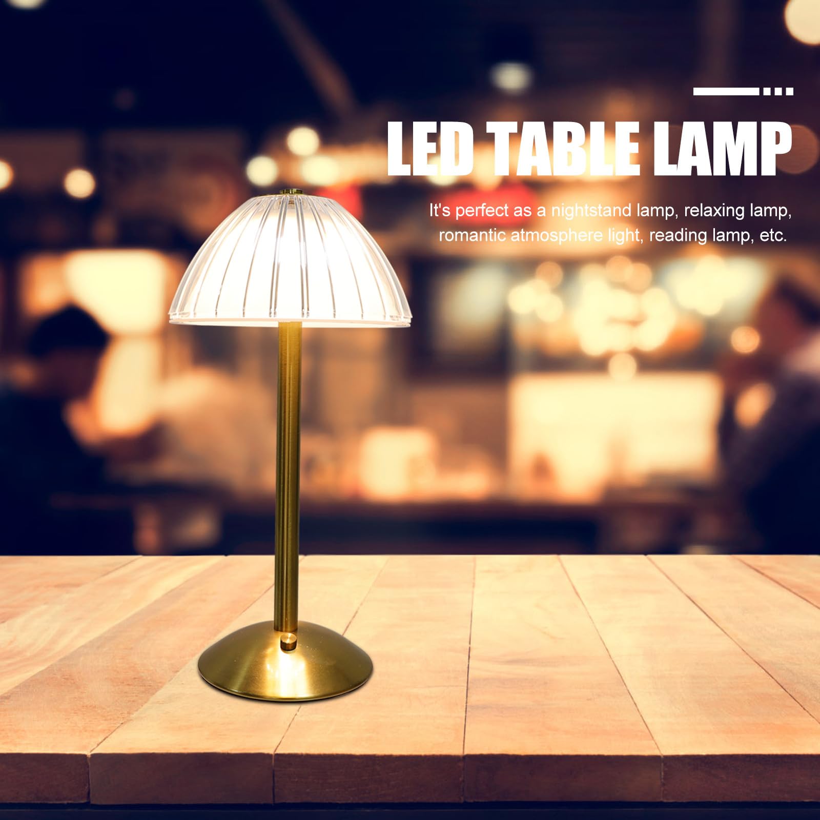 KOMBIUDA Stołowa W Kształcie Grzyba Retro Lampka Nocna Z Akumulatorem Lampka Nocna Z Dotykowym Ekranem LED W Kształcie Grzyba Z Akumulatorem