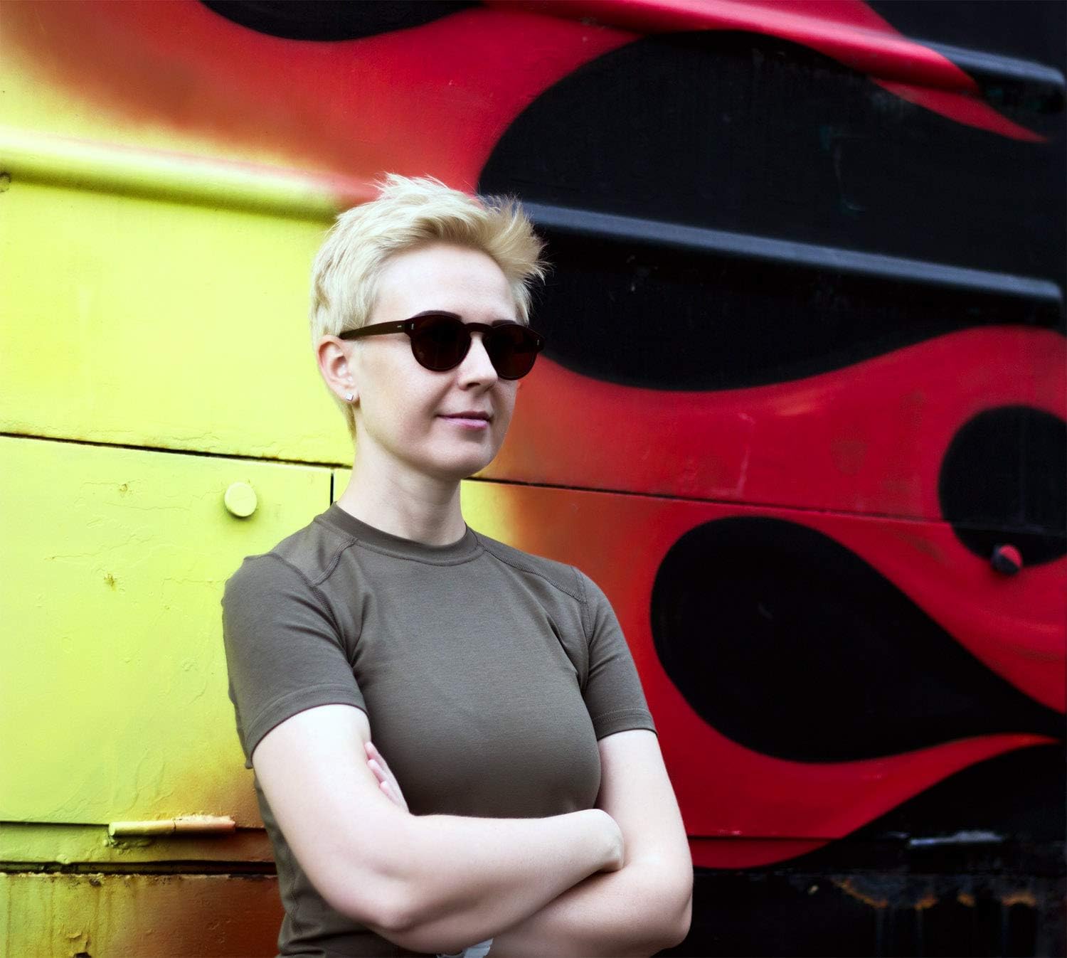 281Z Womens Military Stretch Cotton Underwear T-Shirt - Tactical Hiking Outdoor - Punisher Combat Line - Image 2