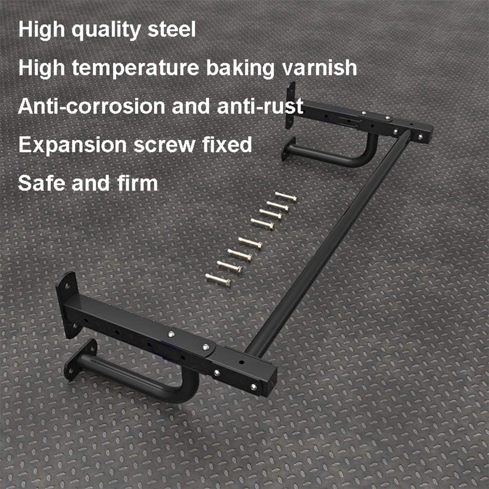AGYH Wall-Mounted Chin Up Bar, 98CM Multifunctional Horizontal Bar, Used for Muscle Strength Training Aerobic Exercise, Safe Load 300kg, 4 Styles