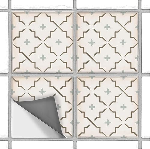 Miniatura 2 de Bleucoin Cannes - Adhesivos de azulejos para cocina, baño, salpicaduras, impermeables, extraíbles, ecológicas, calcomanías de vinilo para bricolaje,