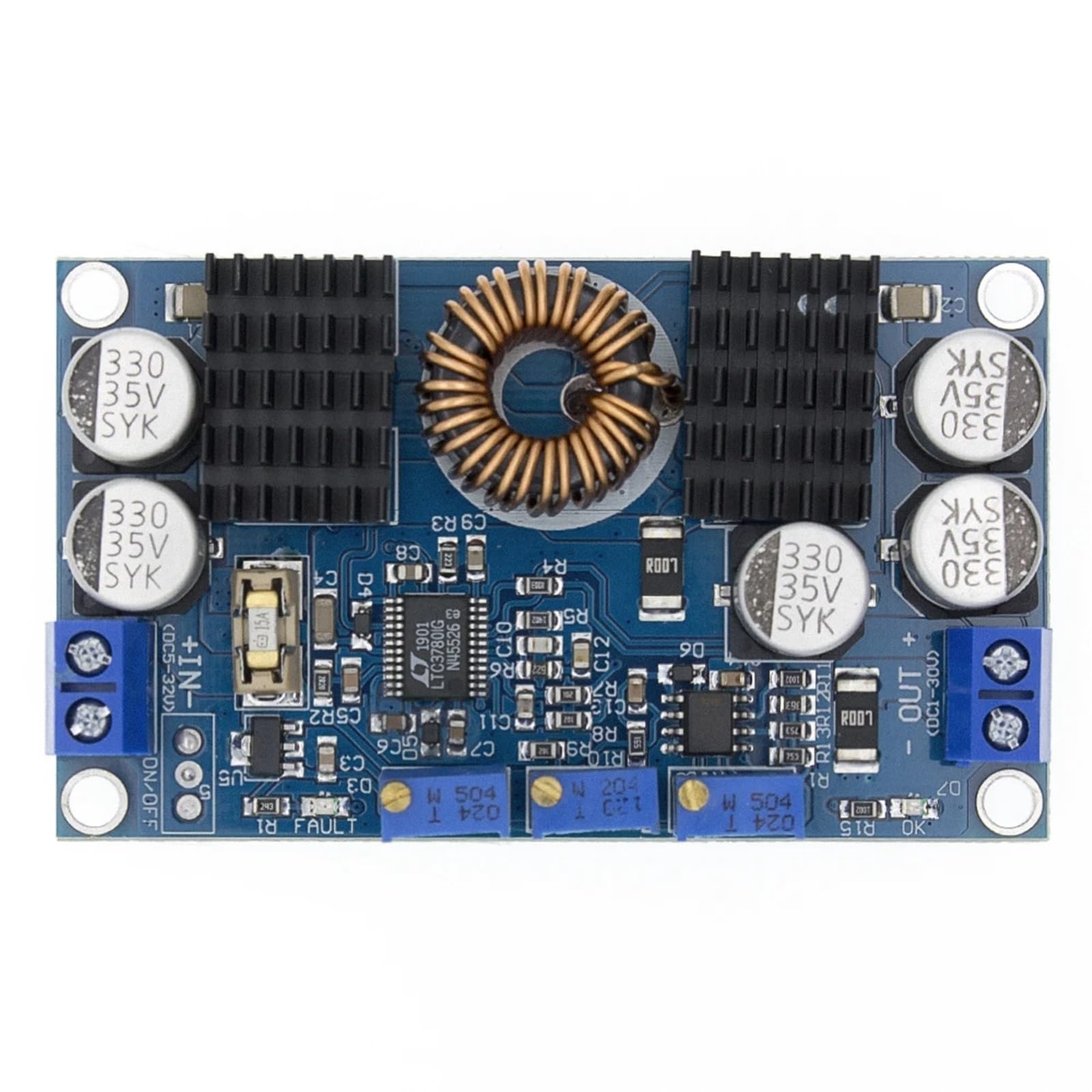 LTC3780EG alimentation buck-boost automatique 10A convertisseur tension réglable pour batterie