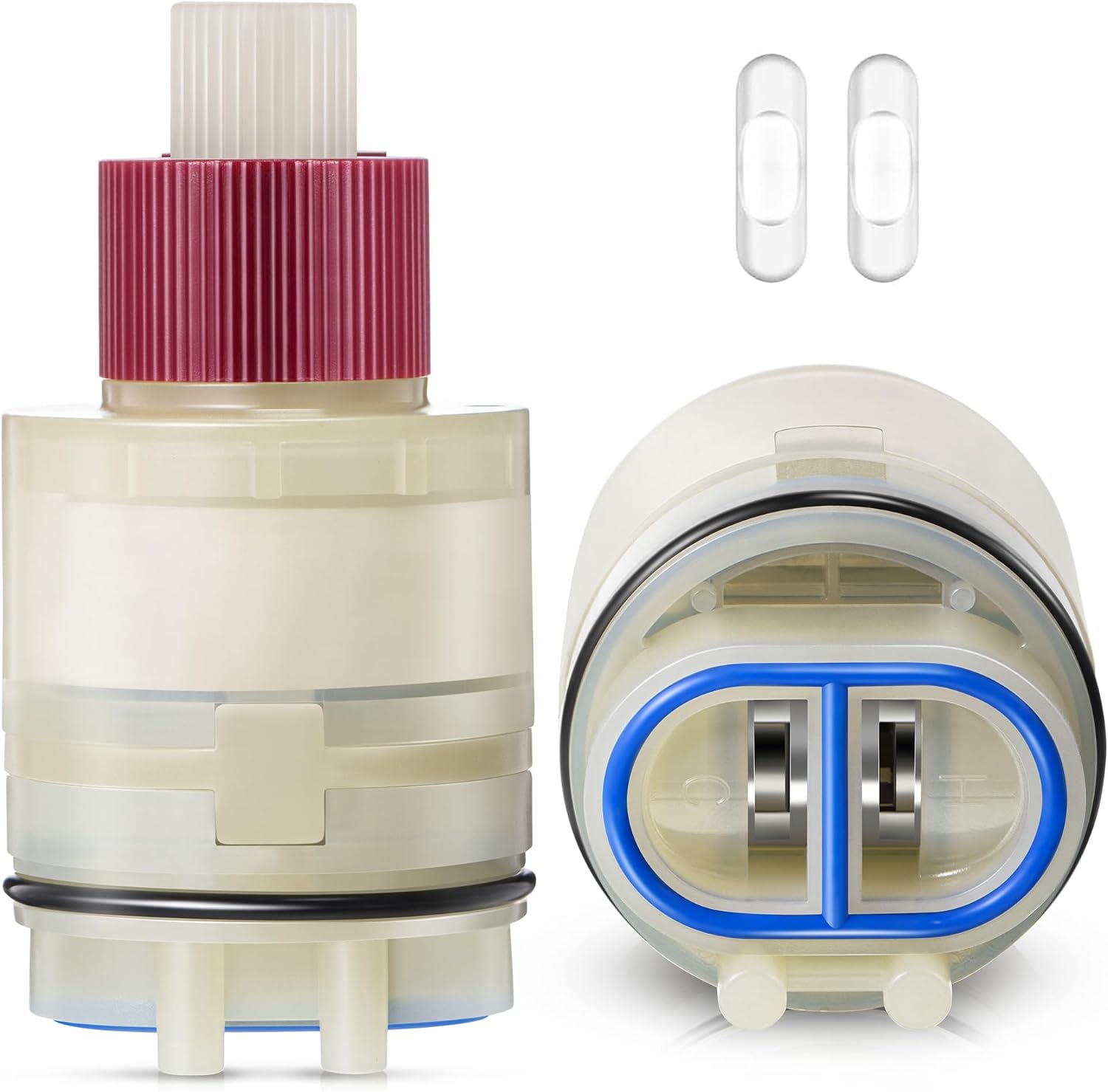 Single Lever Cartridge Compatible With Glacier Bay Single handle Faucet | compatible with Glacier Bay tub and shower faucets, work for hot and cold water, easy to install