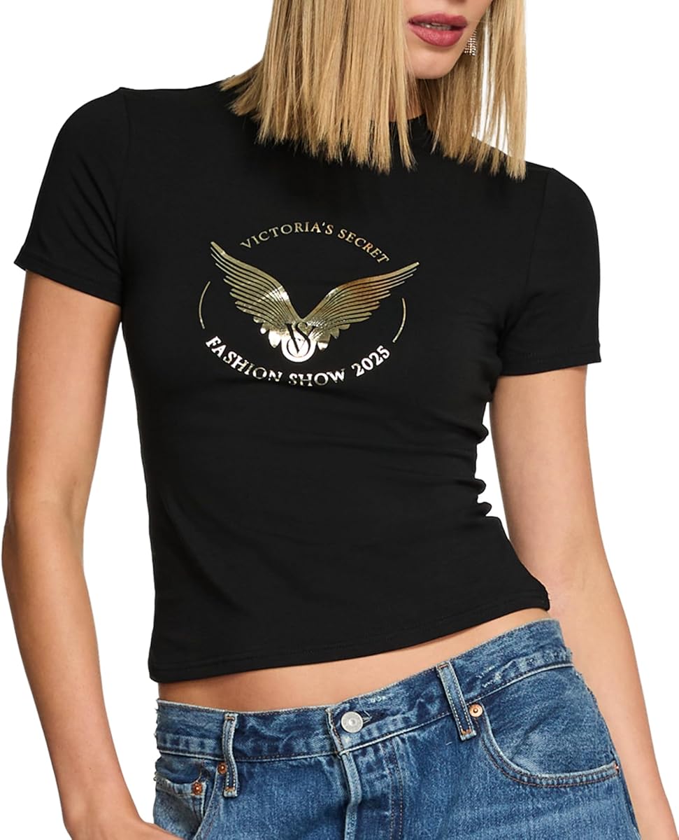 Camiseta de algodón para mujer Fashion Show (XS-L)