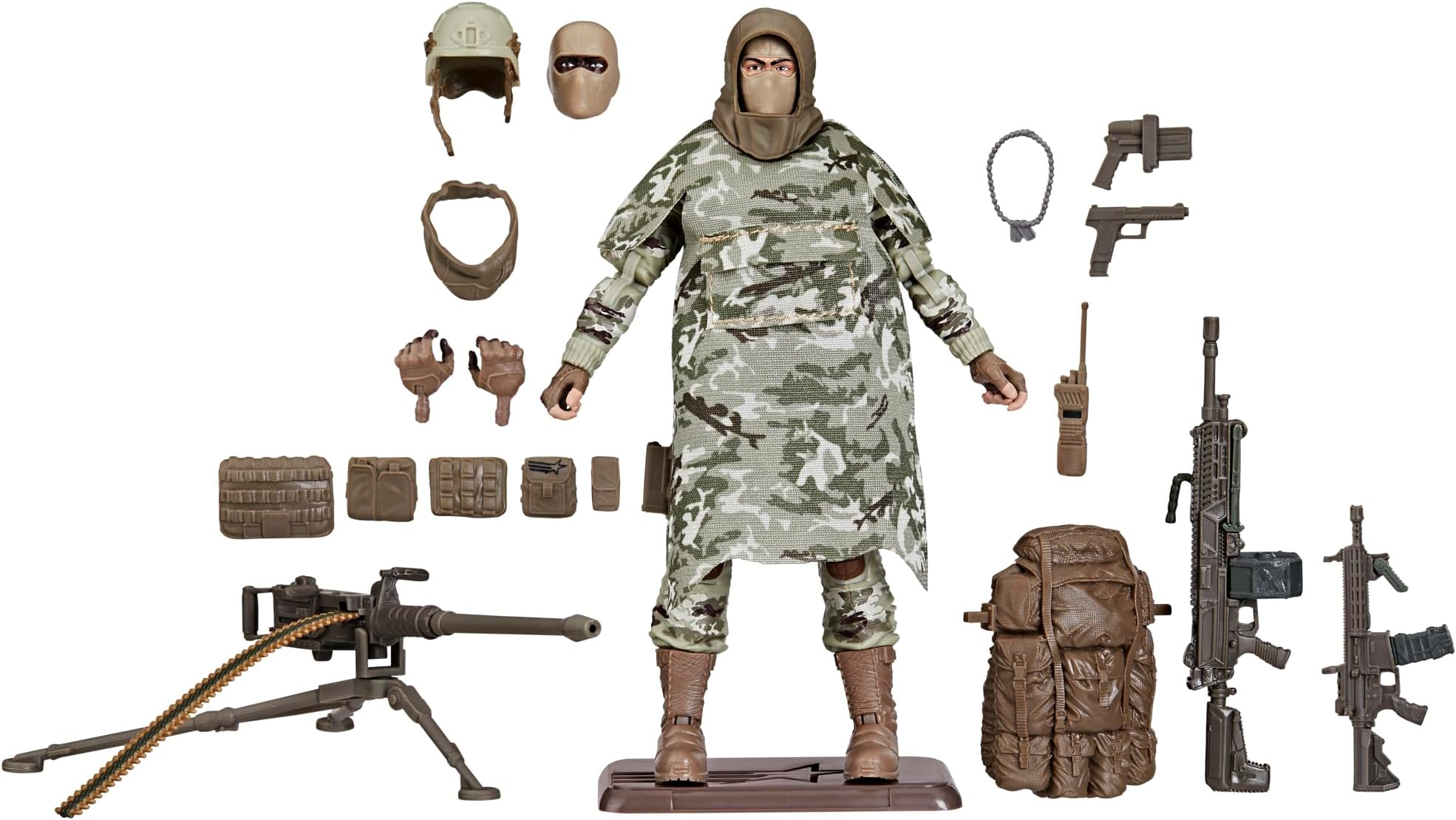 G.I. Joe Classified Series 60th Anniversary Action Soldier - Infantry, Collectible 6-Inch Action Figure with 25 Accessories