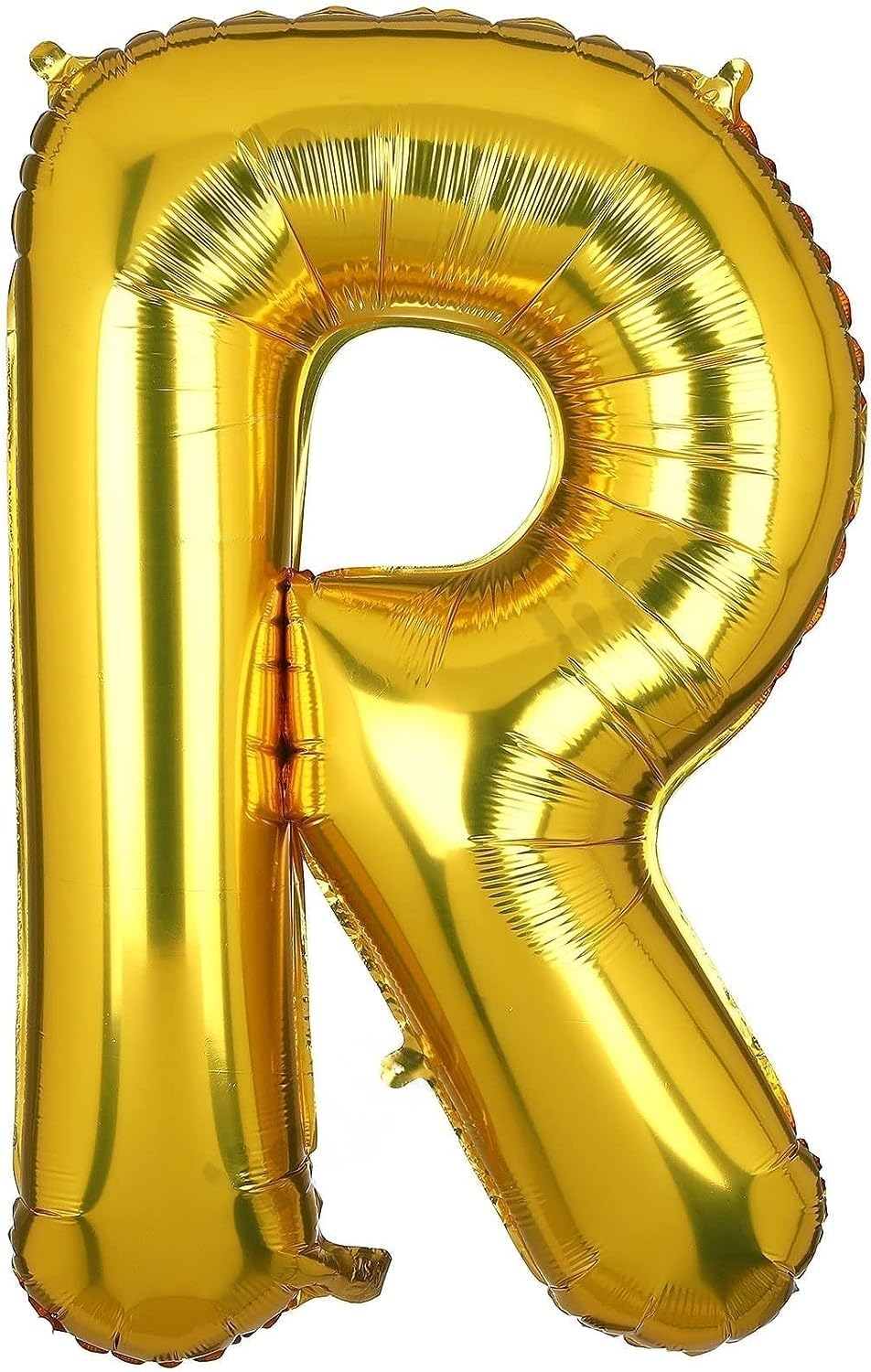Flyloons Golden R Letter Foil Balloon Alphabets Balloons - Size 16 Inch - Perfect for Birthday Decoration Items, Anniversary, Bachelorette, Wedding, Farewell Create Your Own Custom Phrase and Name