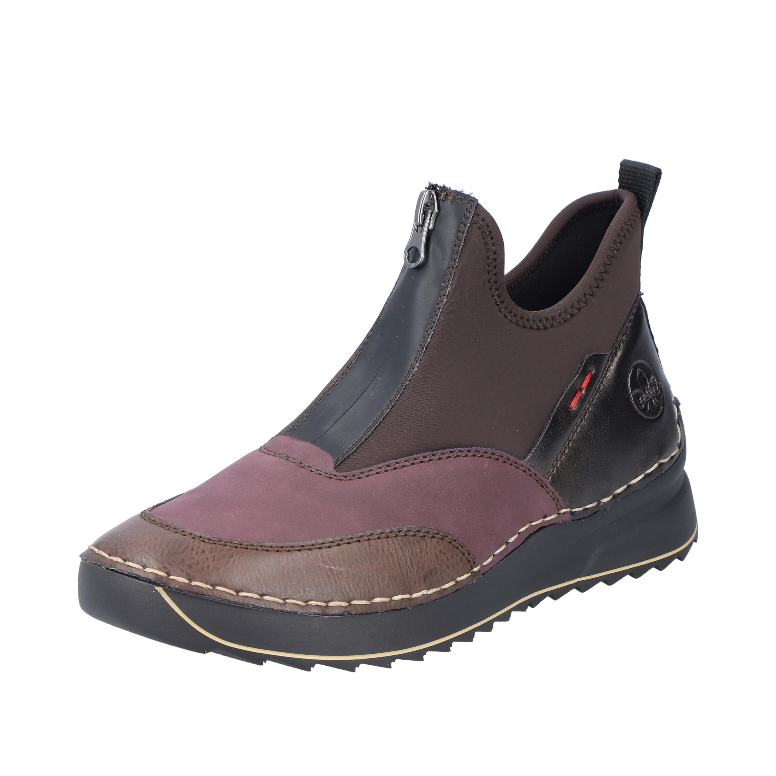 Rieker Women's 51550 Short Boots, Brown Combi, 6 UK