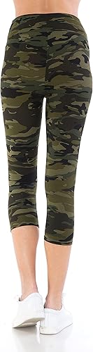 Miniatura 3 de Leggings Depot Leggings de cintura alta con camuflaje y múltiples estampados para mujer - Regular, Plus, 1X3X, 3X5X