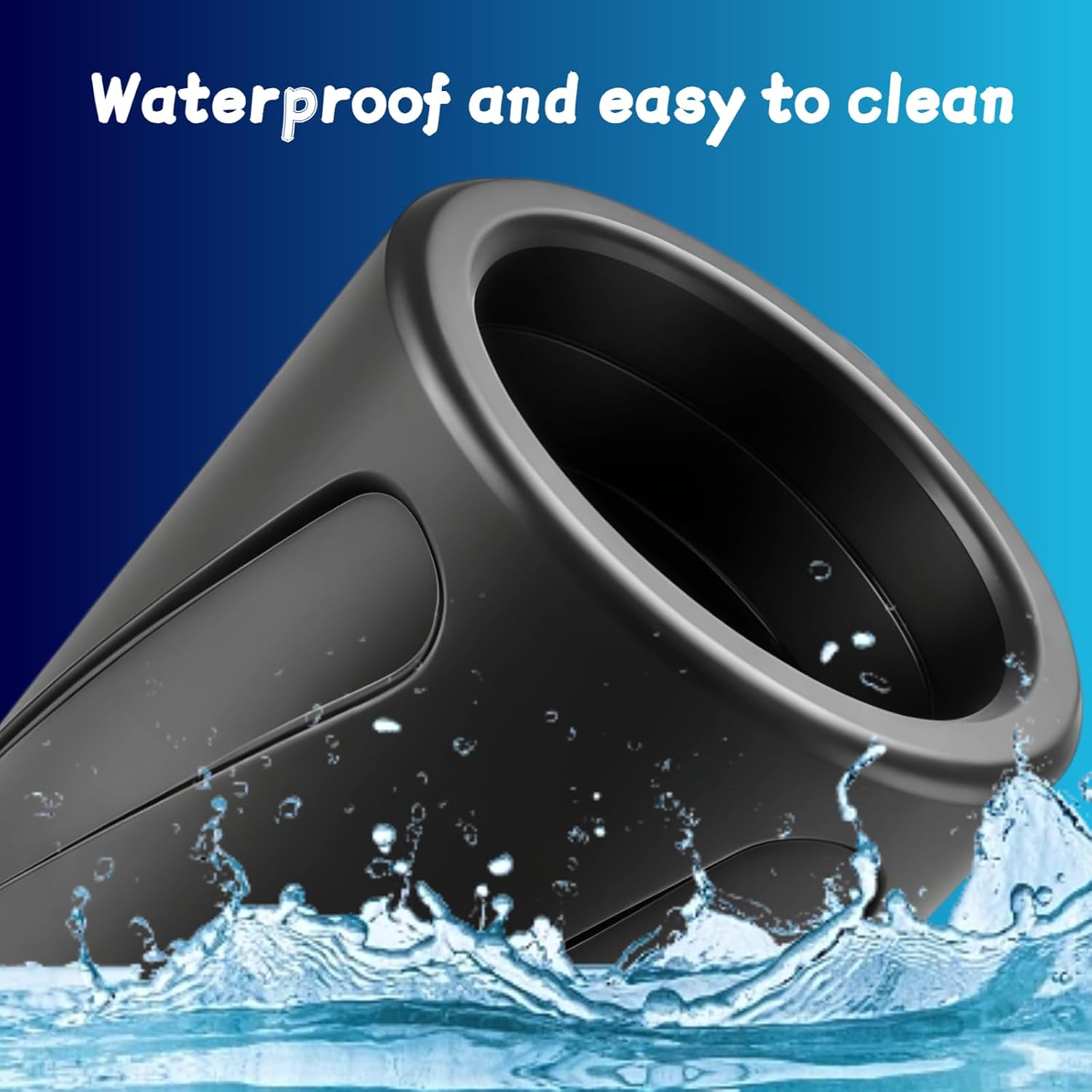 CBT Device Water Flow Attachment for Men, Spiked Chastity Cage Style Shower Pump Head with Circular Pressure Massage, Male Chastity Device Accessory for BDSM Training, Cock Cage & Sensory Play