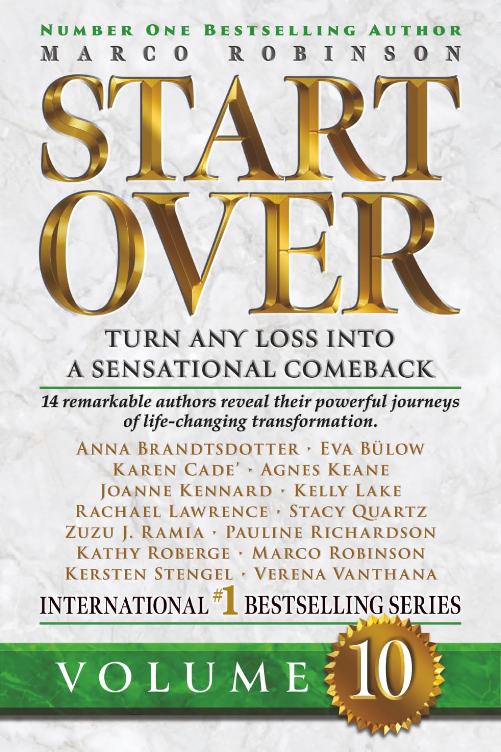 START OVER - Turn any loss into a Sensational Comeback VOLUME 10 (Start Over Series)