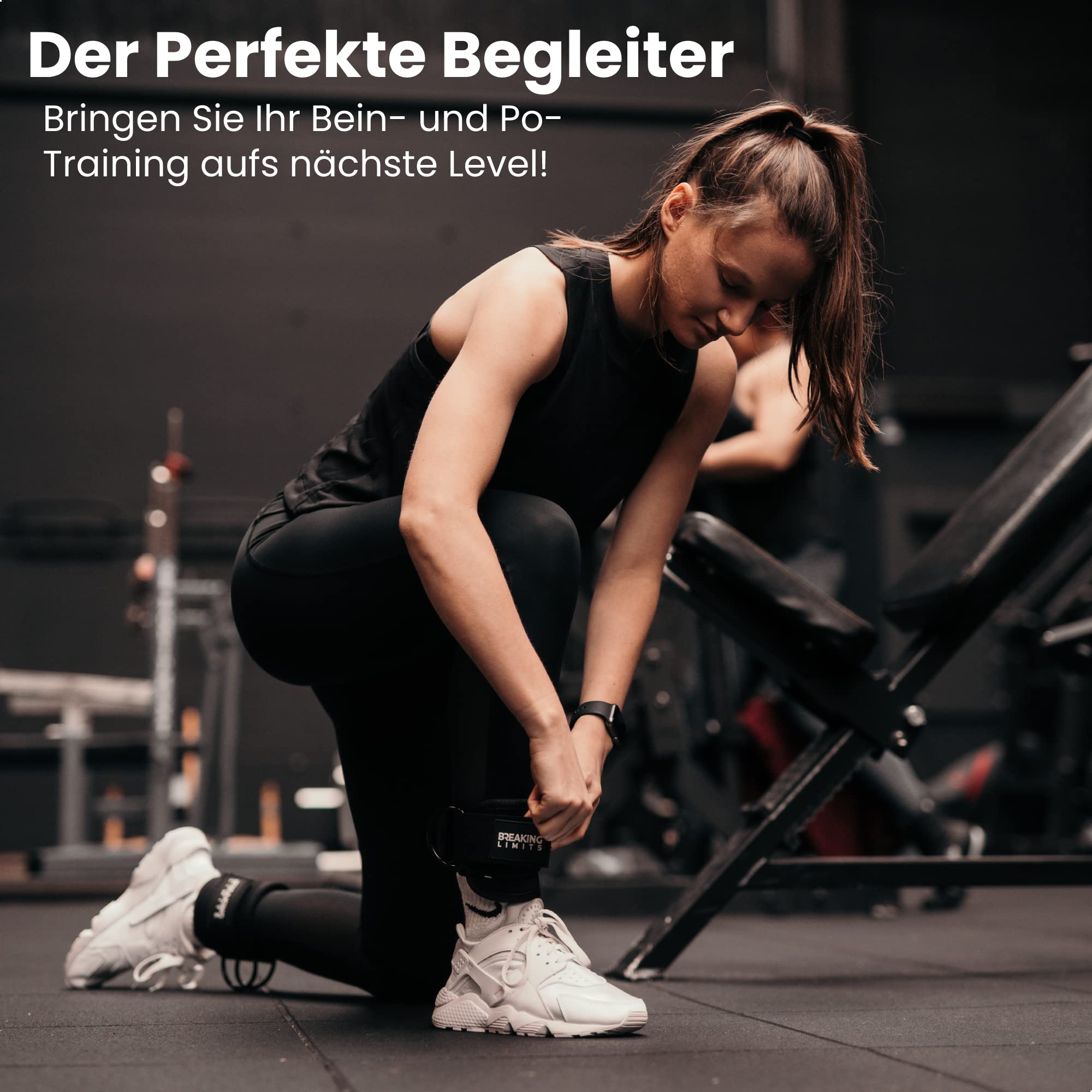 Tobilleras Poleas Gym Correas Para Tobillo De Gimnasio Tobilleras