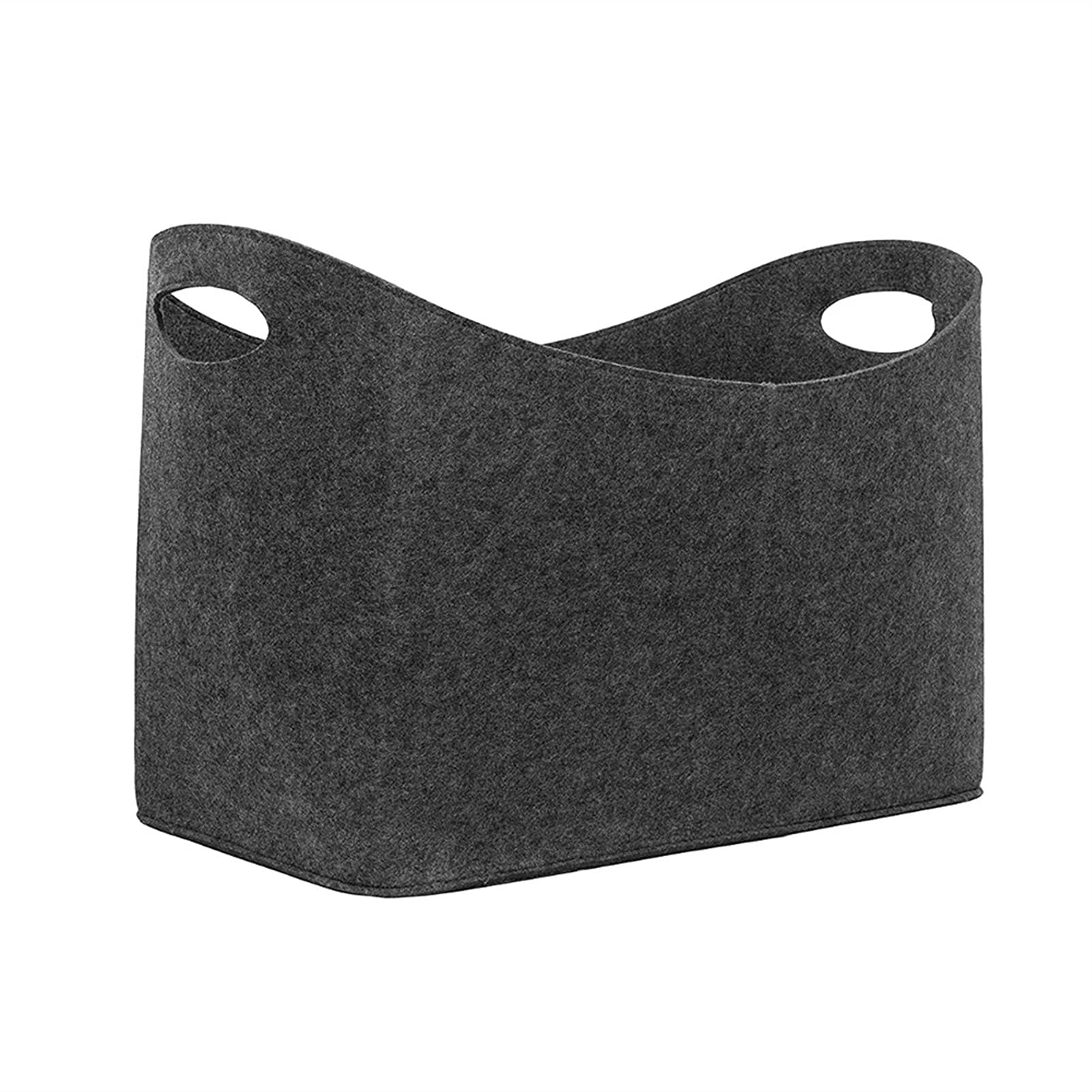 Borsa per Legna da Ardere all'aperto 1 pz sacchetto di feltro legna da ardere camino legno feltro bag cestino fuoco legno tasca per legna da ardere cestino cesto di giornale cestino per lo shopping Bo