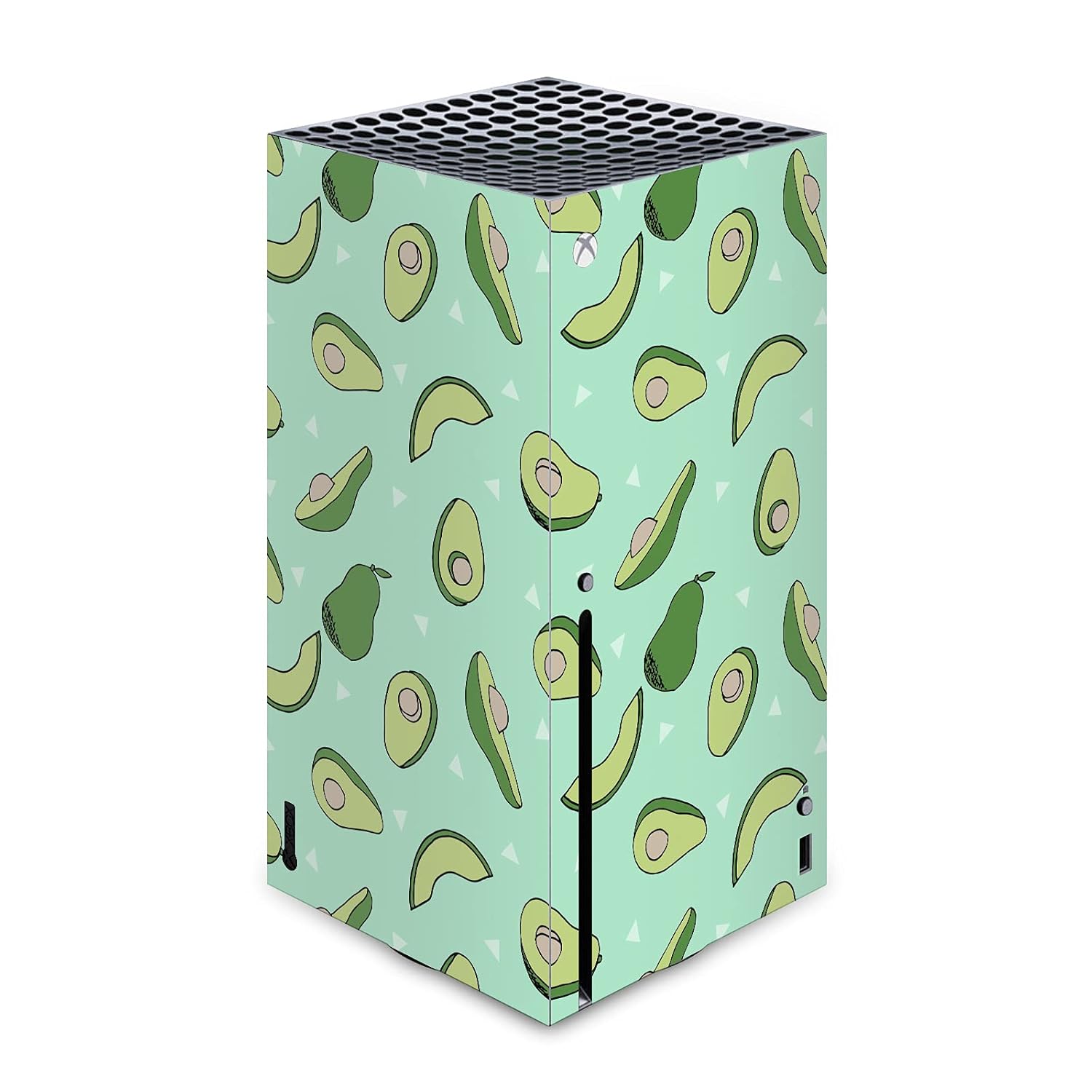 Head Case Designs Officially Licensed Andrea Lauren Design Avocado Art Mix Vinyl Sticker Gaming Skin Case Cover Compatible with Xbox Series X Console
