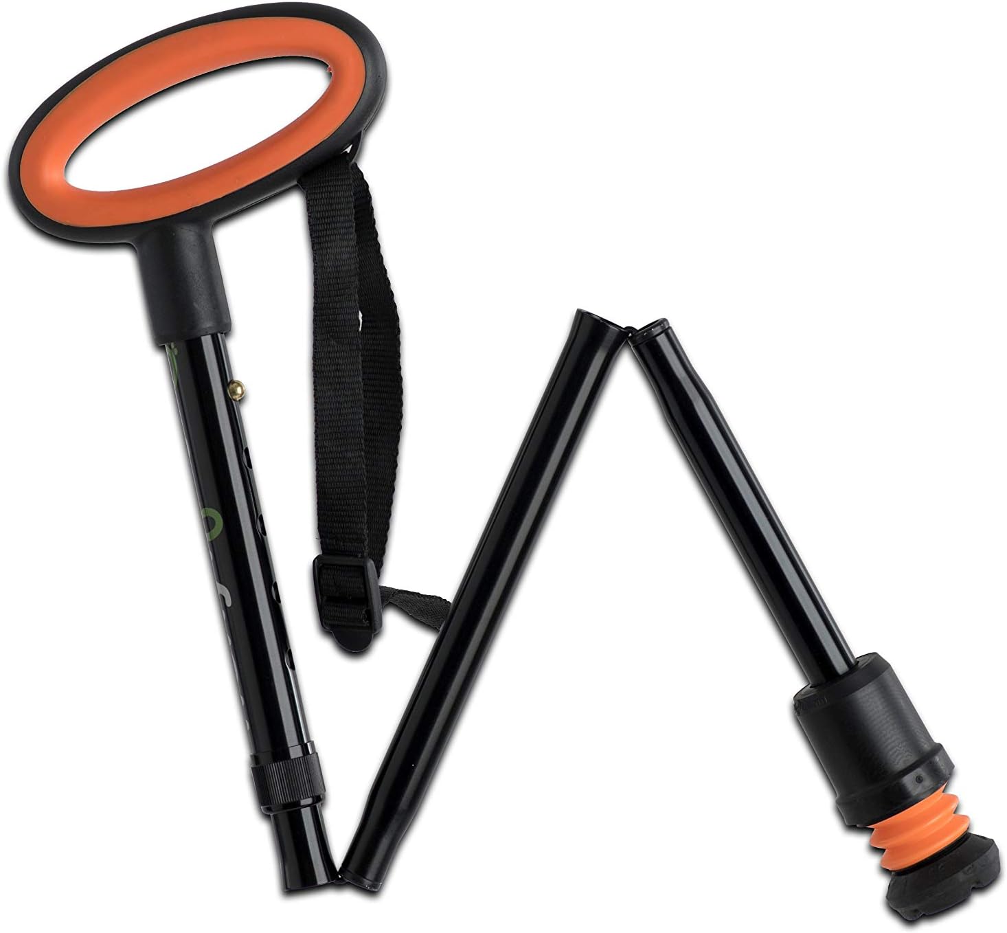 Adlatus 86075 Flexyfoot Foldable Walking Cane 83.7-93.7 cm, Black by ADLATUS