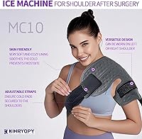 Vista 7 de Máquina de Terapia de Frío para Hombro con Temporizador Programable, Máquina de Hielo Portátil para Hombro Después de la Cirugía, Sistema