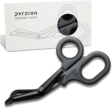 Trauma Shears 7.5" Fluoride-Coated Stainless Steel Bandage Scissors for Nurses, EMTs & Doctors | Professional Medical Shears for First Responders & Wound Care