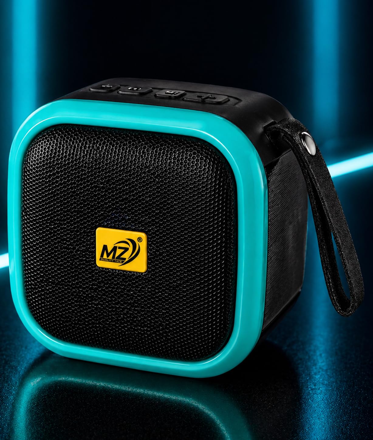 10W Wireless Bluetooth Speaker with Deep Bass, TWS Function, Type-C Fast Charging, 3–5 Hours Playtime, Portable Mini Speaker with FM/USB/TF Card Support & Bluetooth 5.0 (Aqua)-image-20