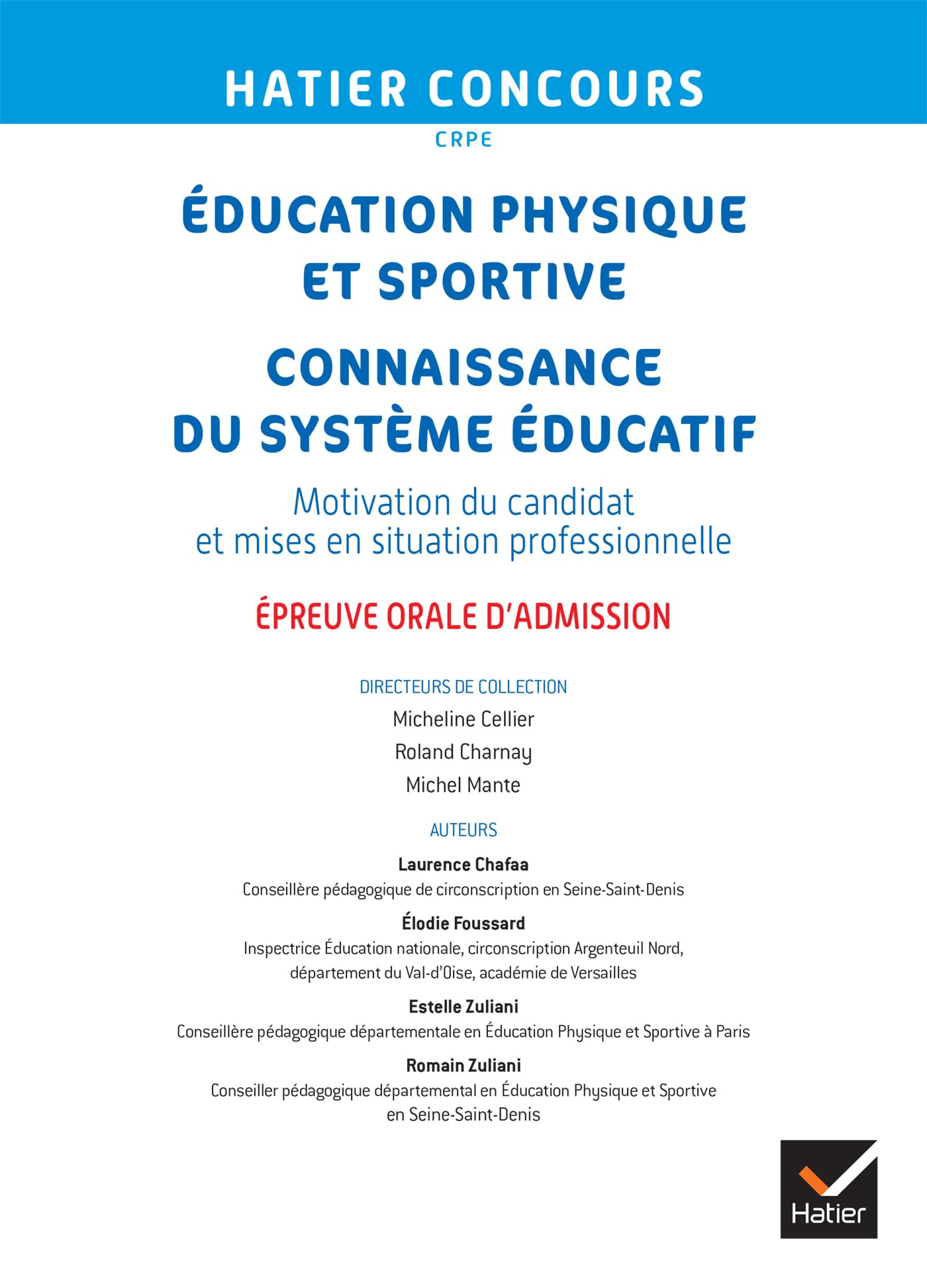 Epreuve d'entretien - CRPE 2026-2027 - Epreuve orale d'admission - L3 et M2